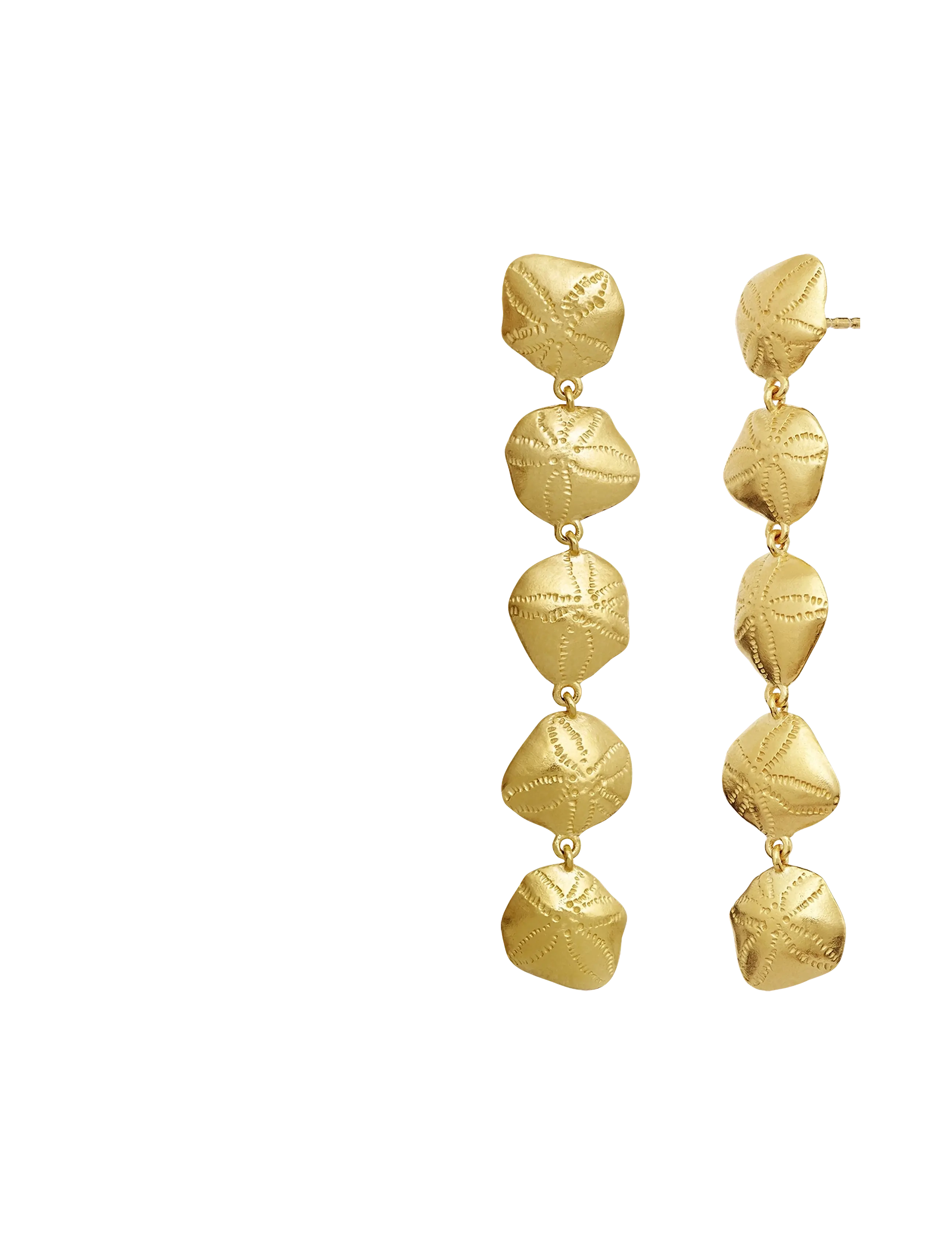 Maanesten - Kishi Earrings - pendant earrings - gold - 2
