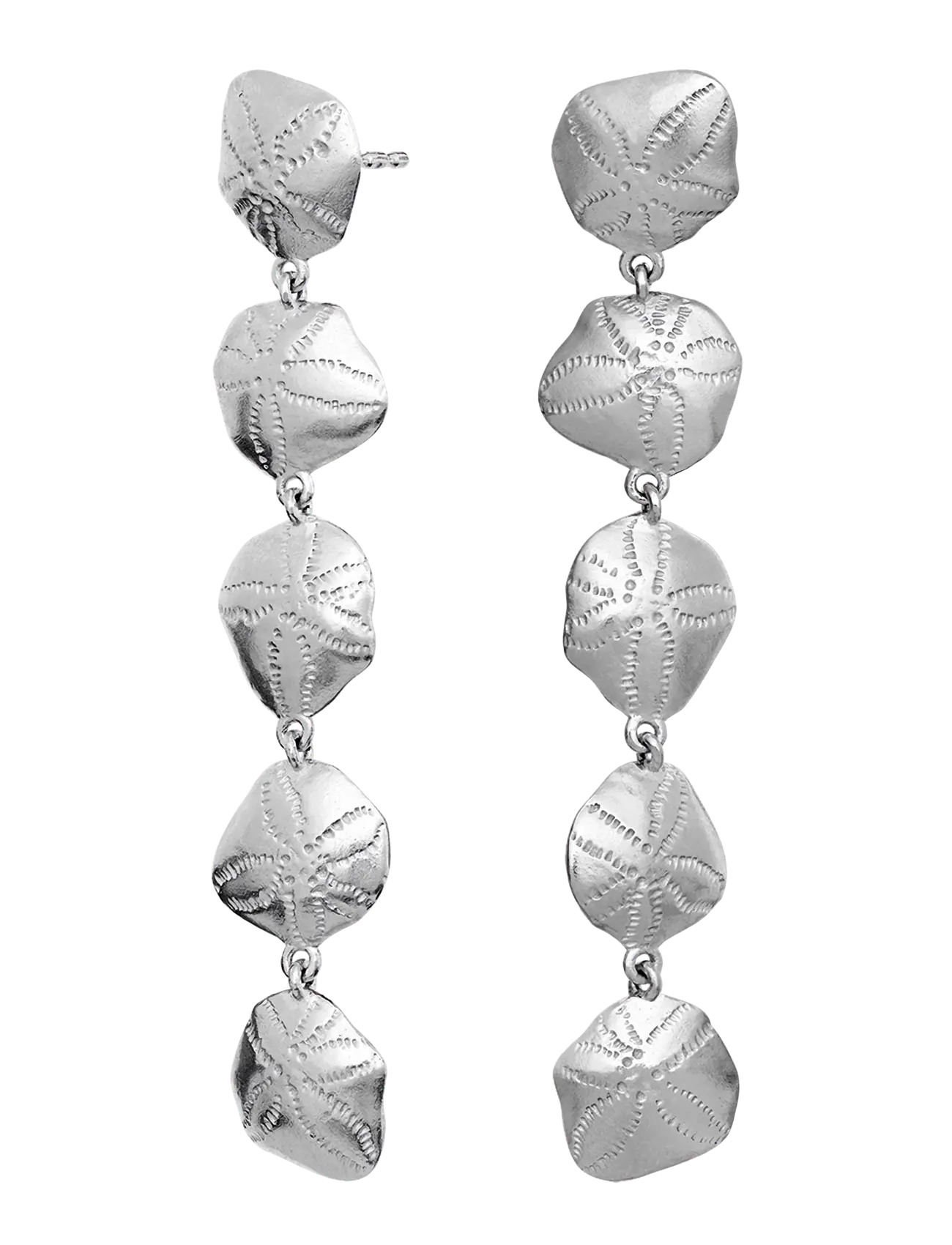 Maanesten - Kishi Earrings - pendant earrings - silver - 1