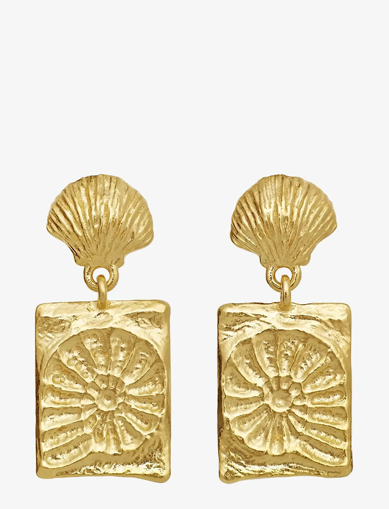 Maanesten - Leva Earrings - ohrhänger - gold - 0