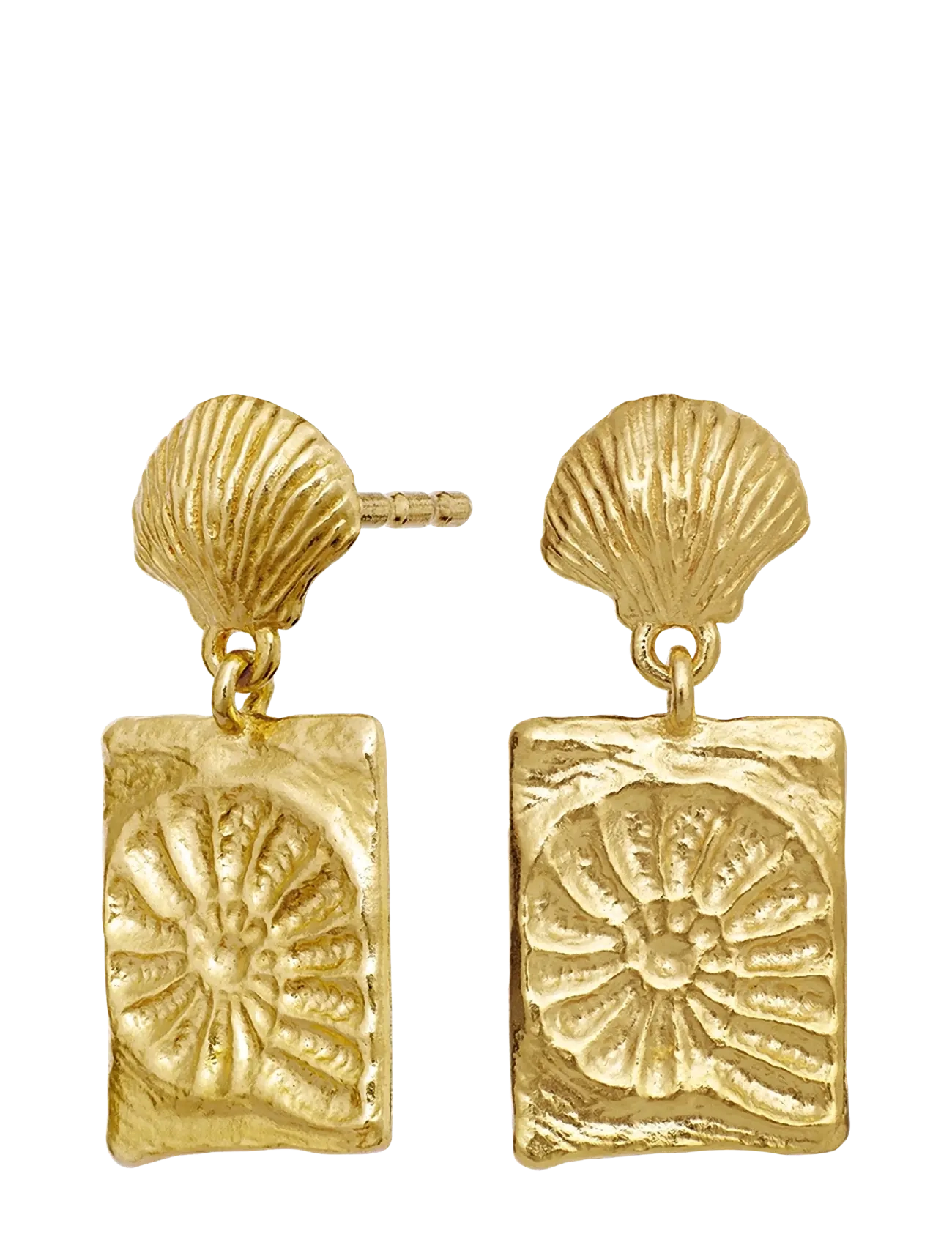 Maanesten - Leva Earrings - hängande örhängen - gold - 1