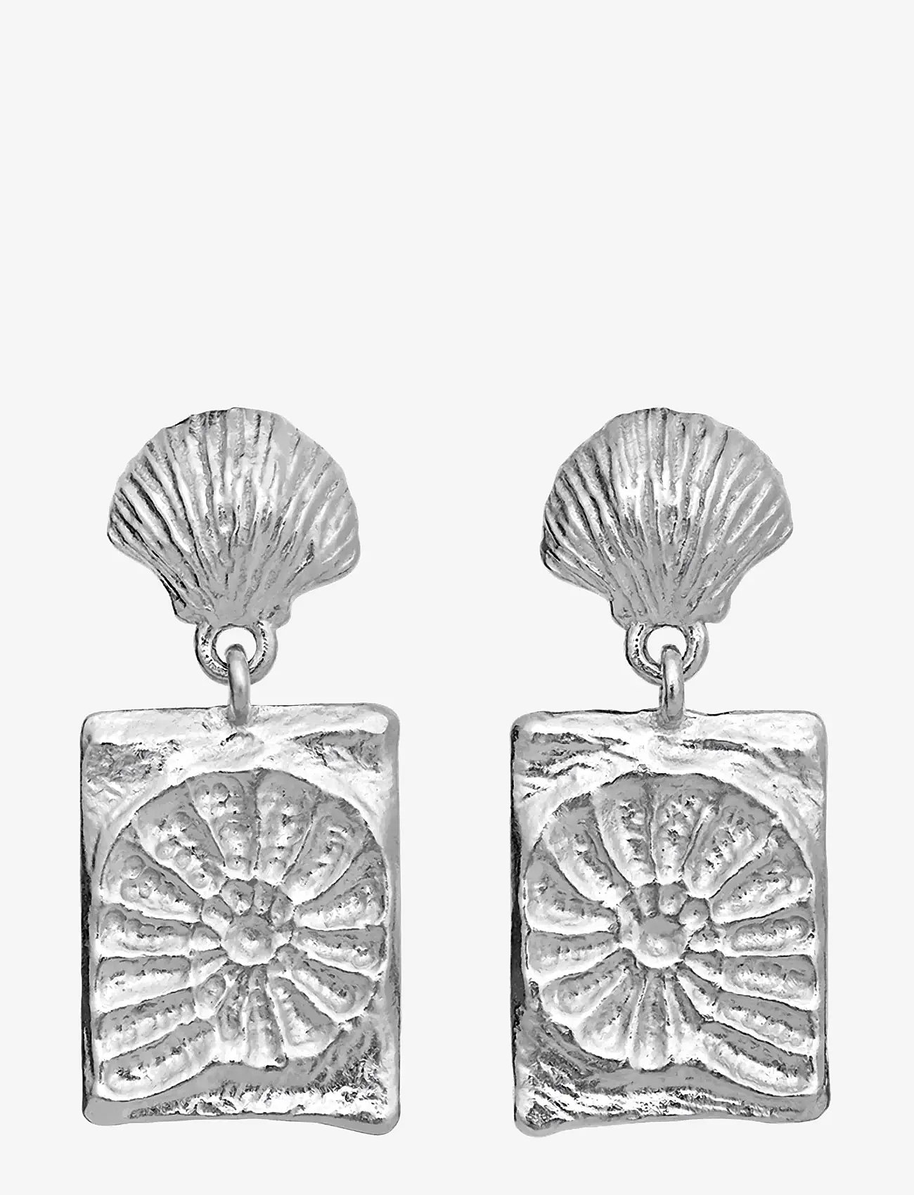 Maanesten - Leva Earrings - pendant earrings - silver - 0