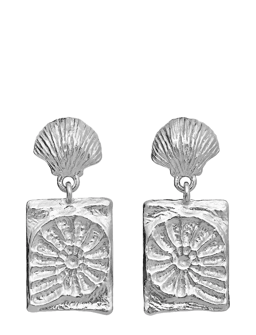 Maanesten - Leva Earrings - boucles d'oreilles pendantes - silver - 0