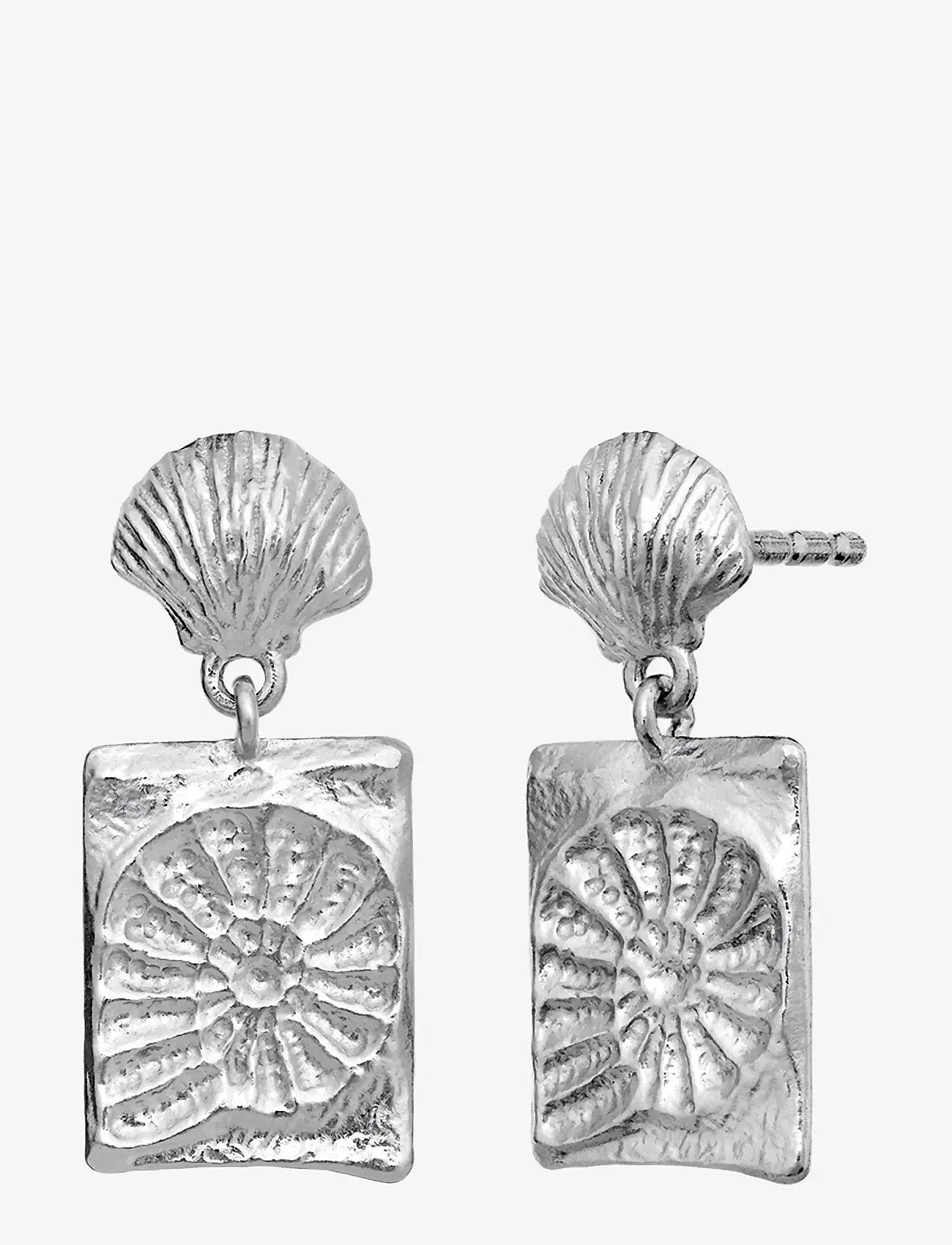Maanesten - Leva Earrings - pendant earrings - silver - 1
