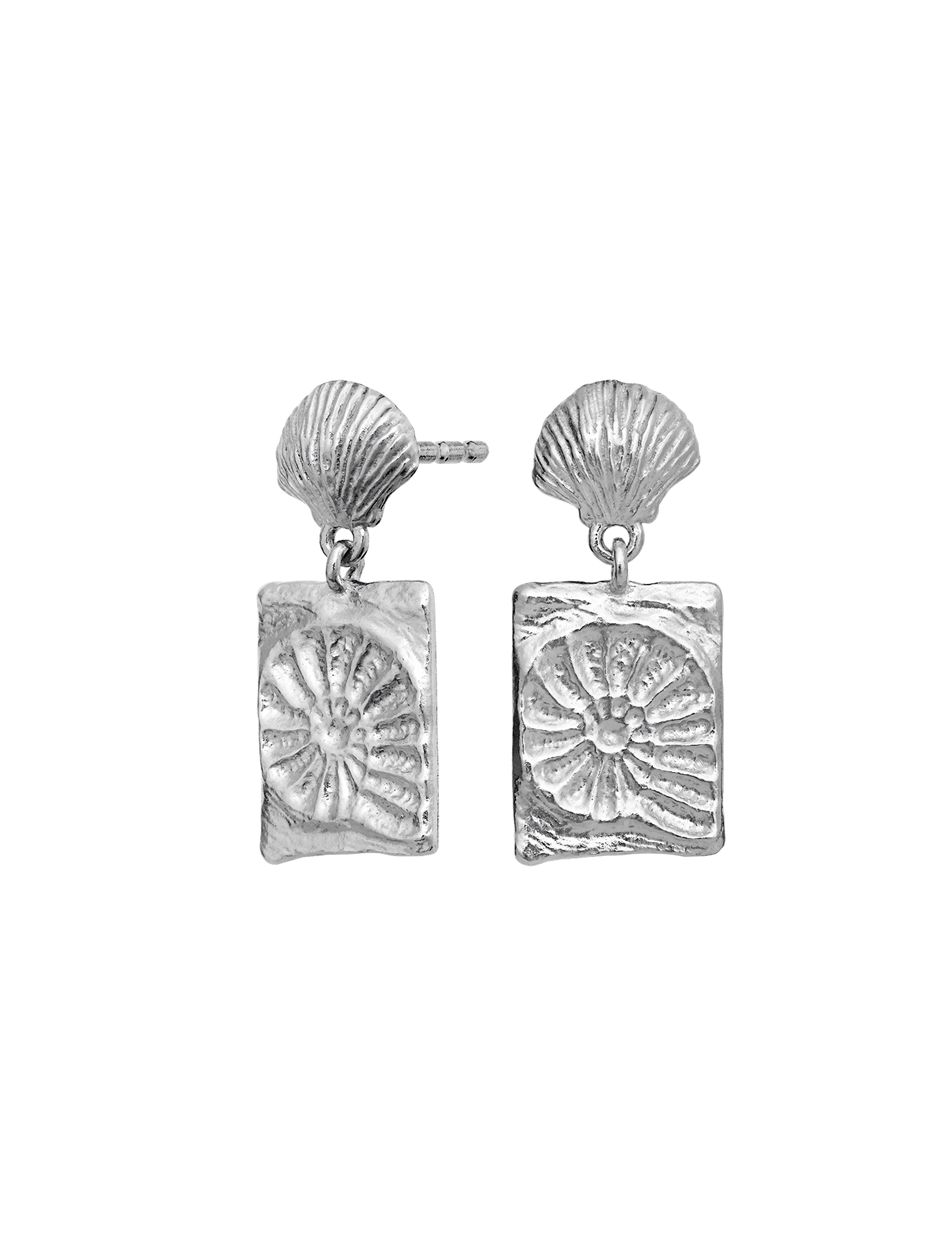 Maanesten - Leva Earrings - Øreringe med vedhæng - silver - 2