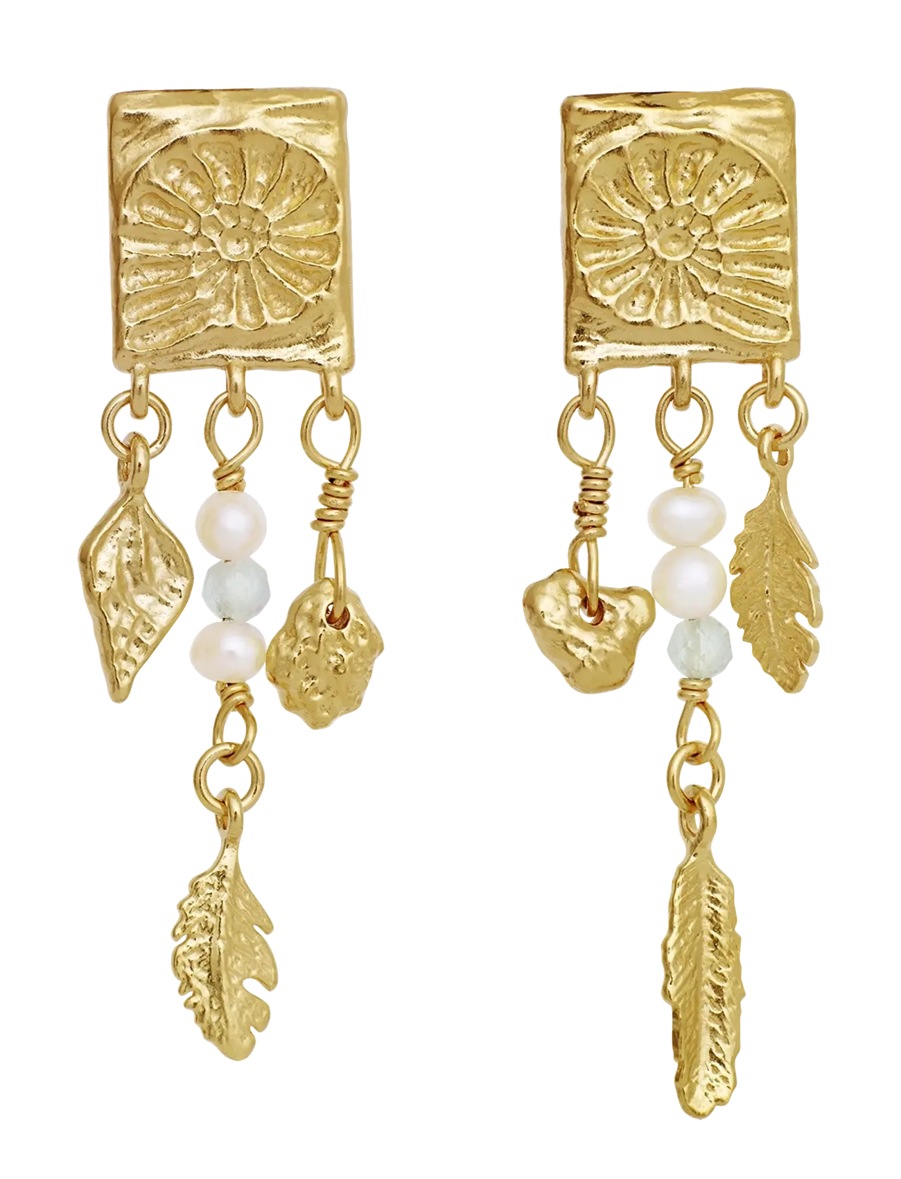 Maanesten Liz Earrings - Accessoires - GOLD / gold