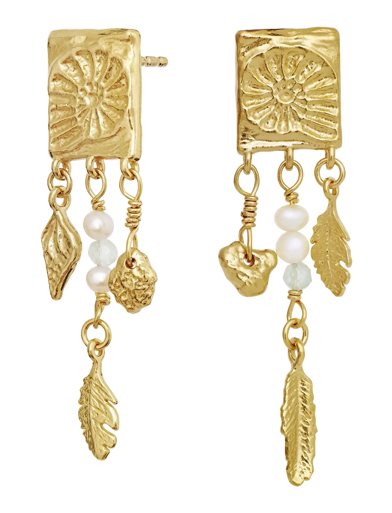 Maanesten - Liz Earrings - gold - 1