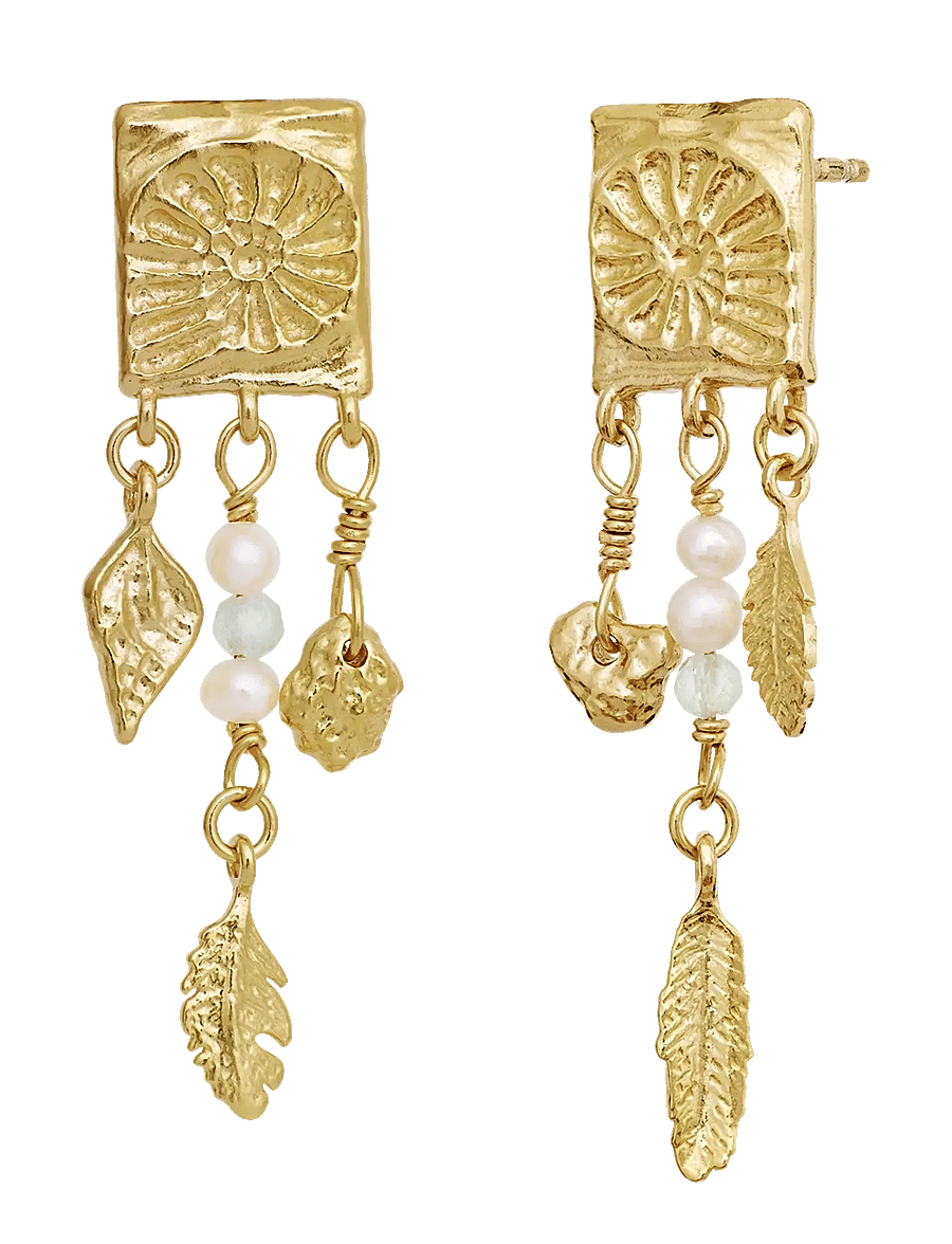 Maanesten - Liz Earrings - gold - 2