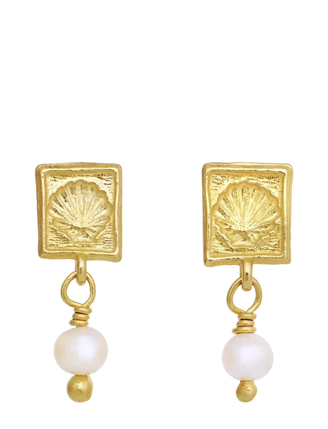 Maanesten Lomi Earrings, One Size 1, Gold - Pendants Frauen