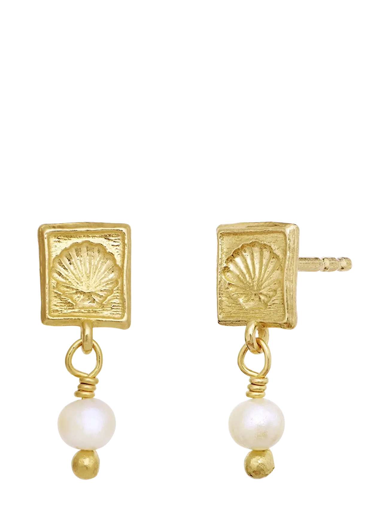 Maanesten - Lomi Earrings - perlenohrringe - gold - 2