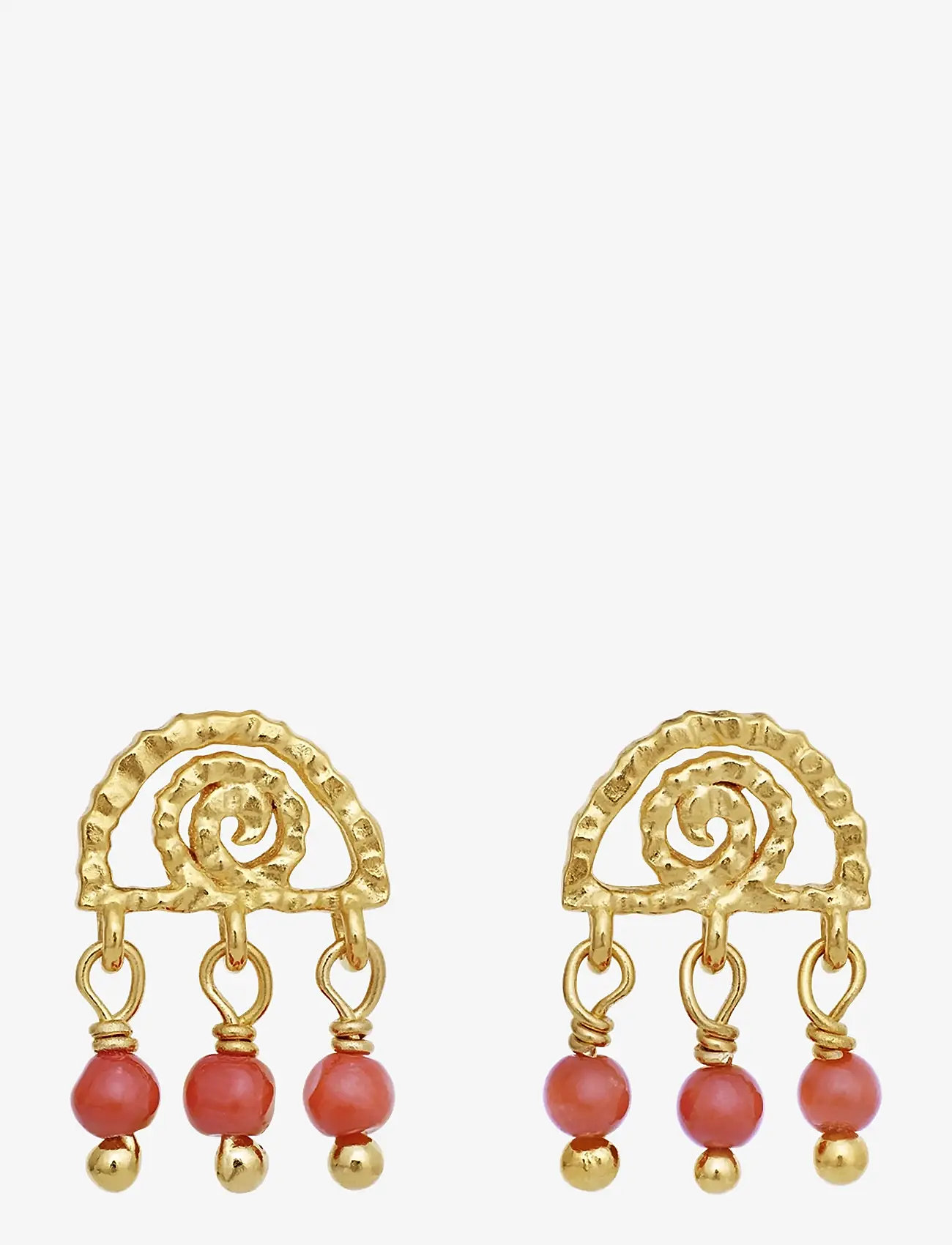 Maanesten - Mirri Earrings - Øreringe med vedhæng - gold - 0