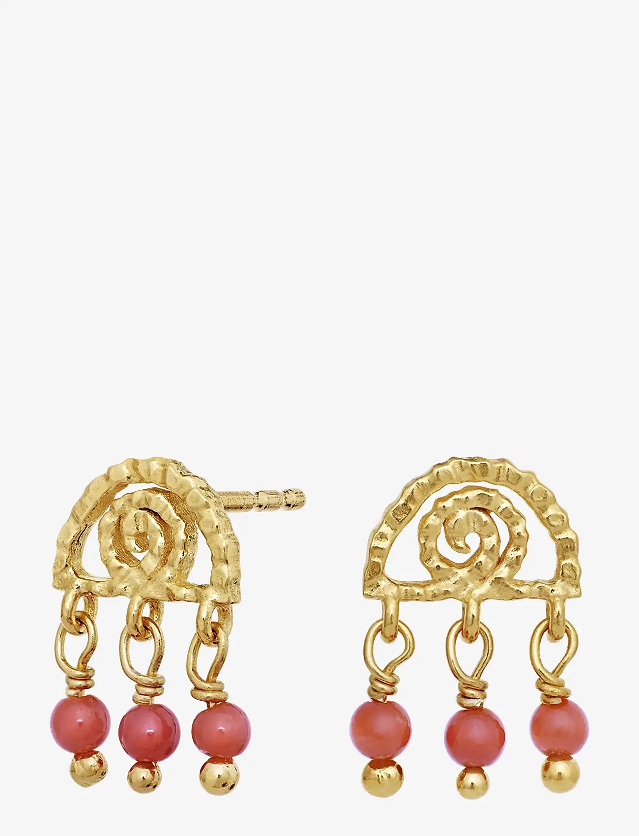 Maanesten - Mirri Earrings - Øreringe med vedhæng - gold - 1