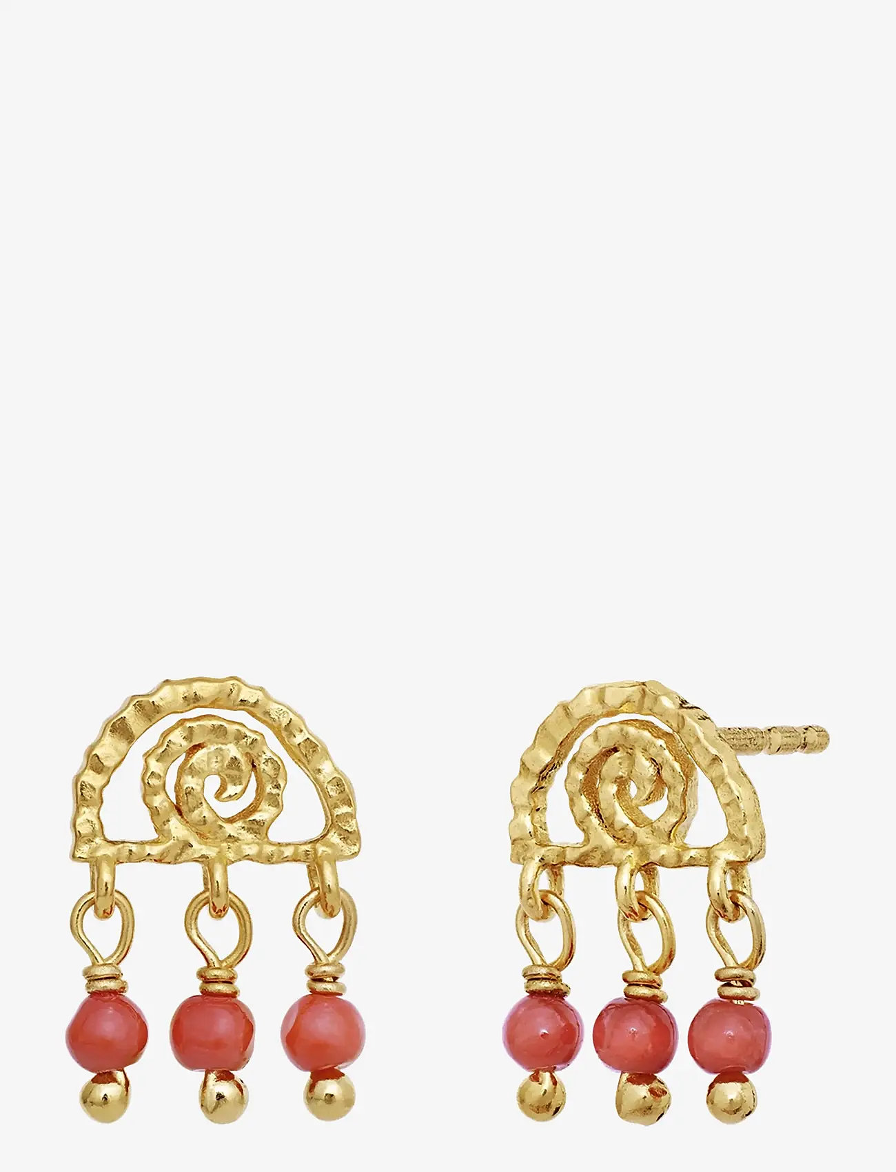 Maanesten - Mirri Earrings - Øreringe med vedhæng - gold - 2