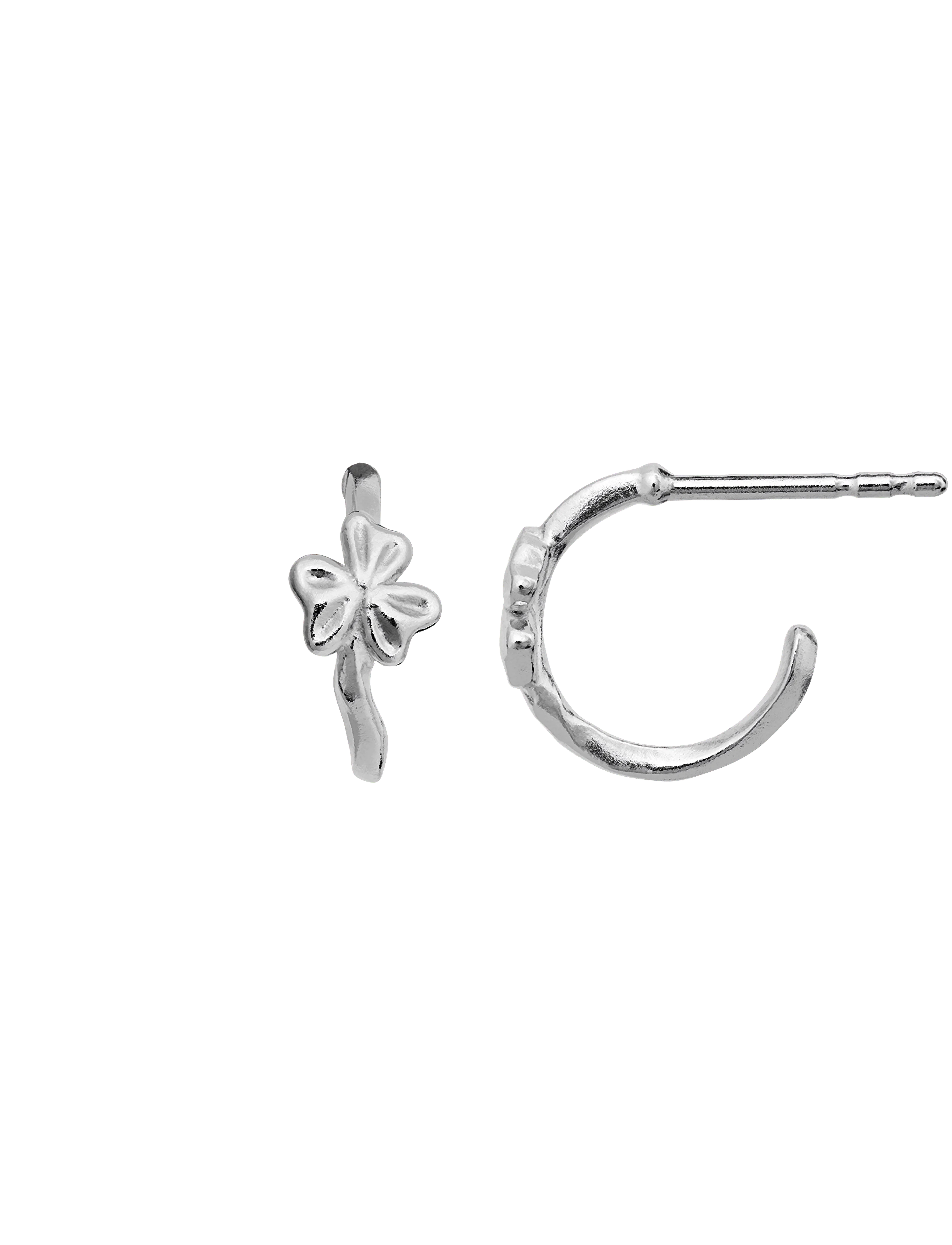 Maanesten - Nadine Earrings - kreolen - silver - 2