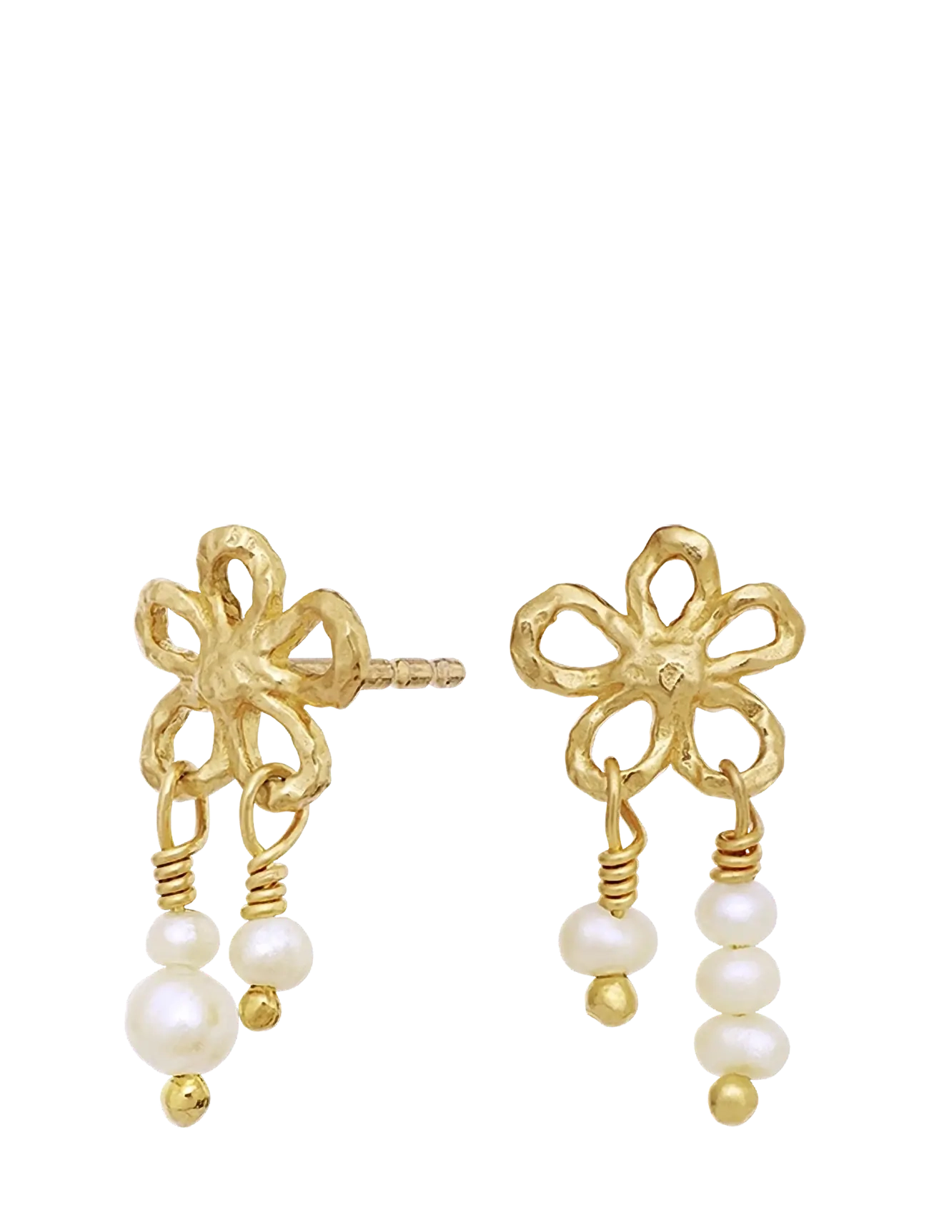 Maanesten - Nicola Earrings - kolczyki z pereł - gold - 1