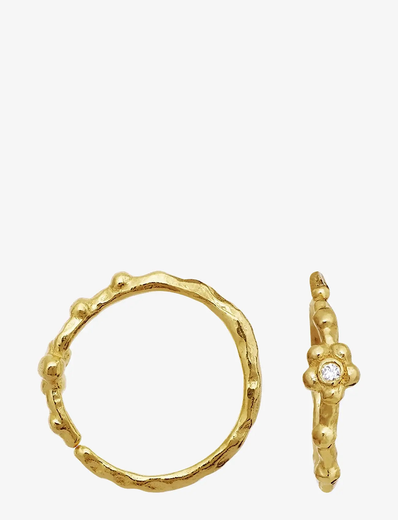 Maanesten - Neri Earrings - hoops - gold - 1
