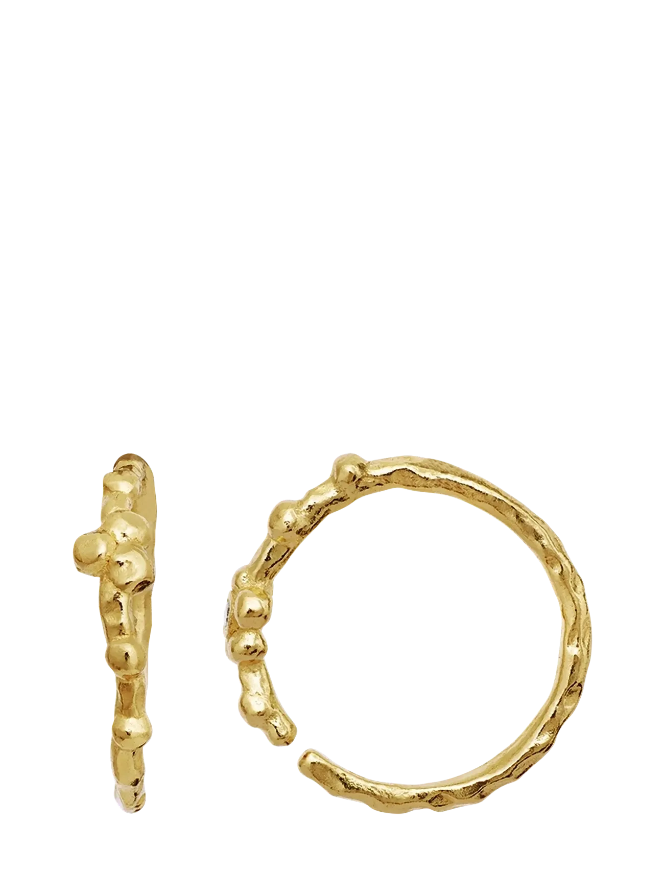 Maanesten - Neri Earrings - creoler & hoops - gold - 2