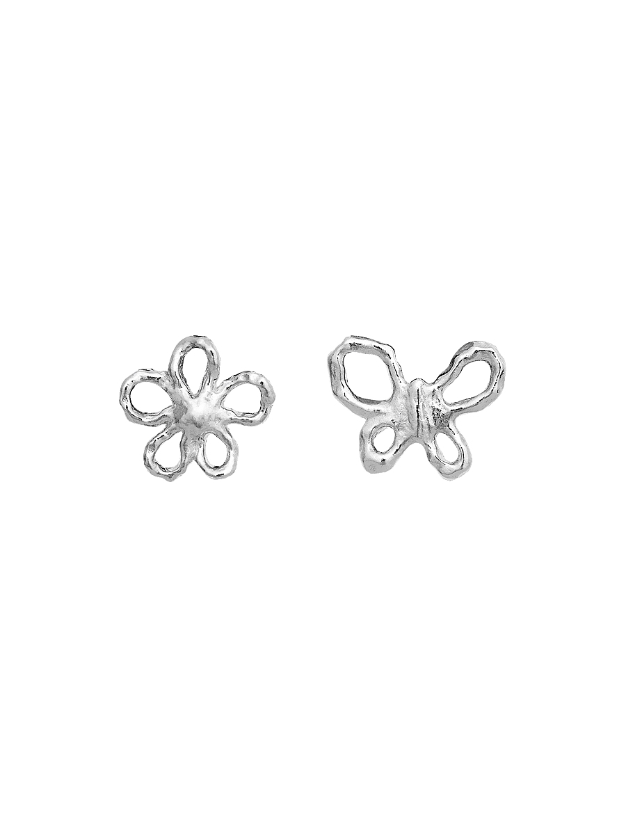 Maanesten - Paula Earrings - ohrstecker - silver - 2