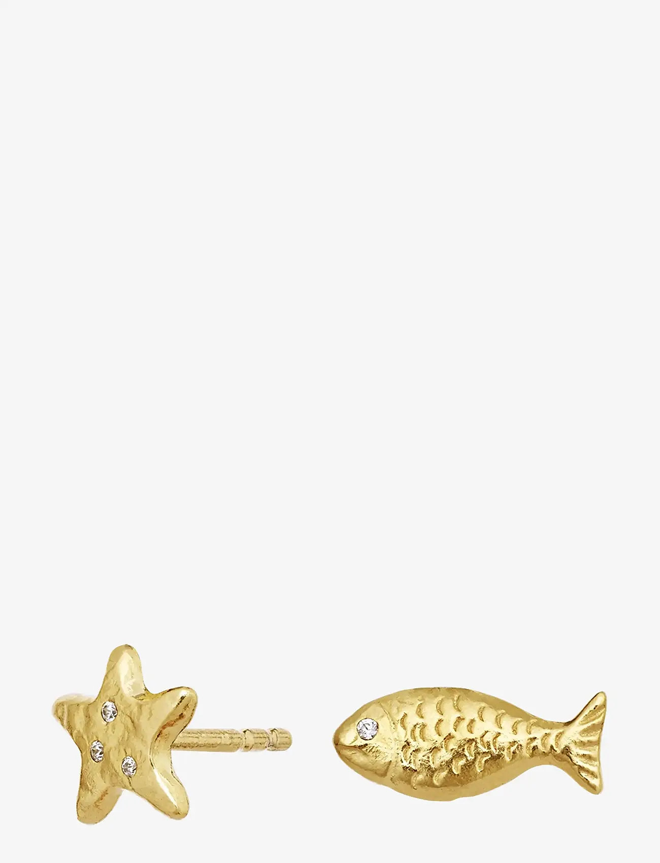 Maanesten - Ruta Earrings - naastkõrvarõngad - gold - 1