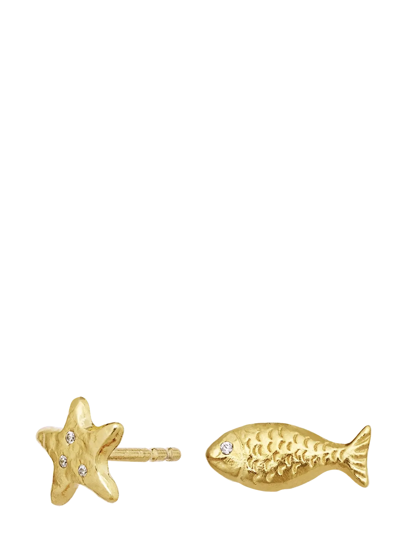 Maanesten - Ruta Earrings - veriamieji auskarai - gold - 1