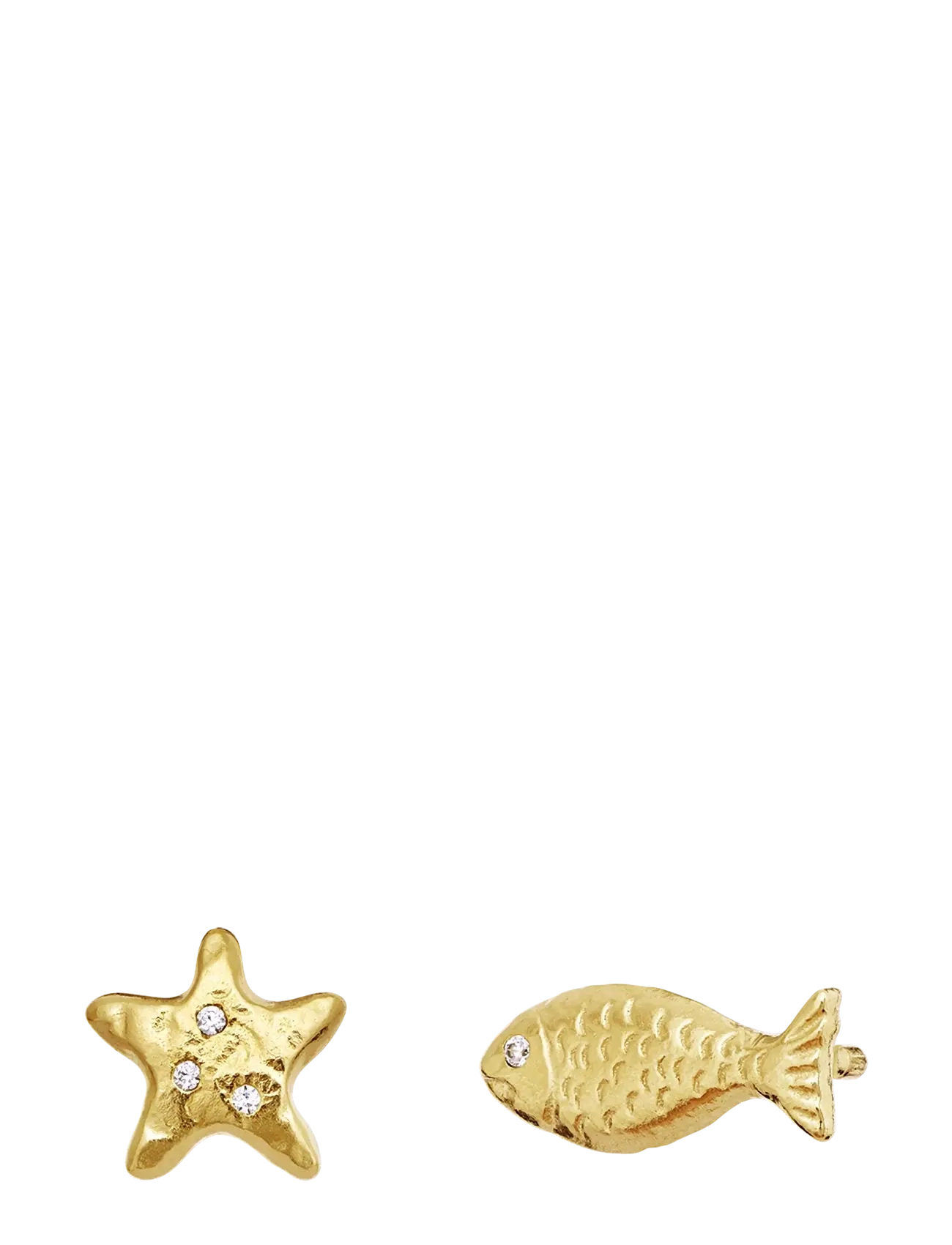Maanesten - Ruta Earrings - veriamieji auskarai - gold - 2