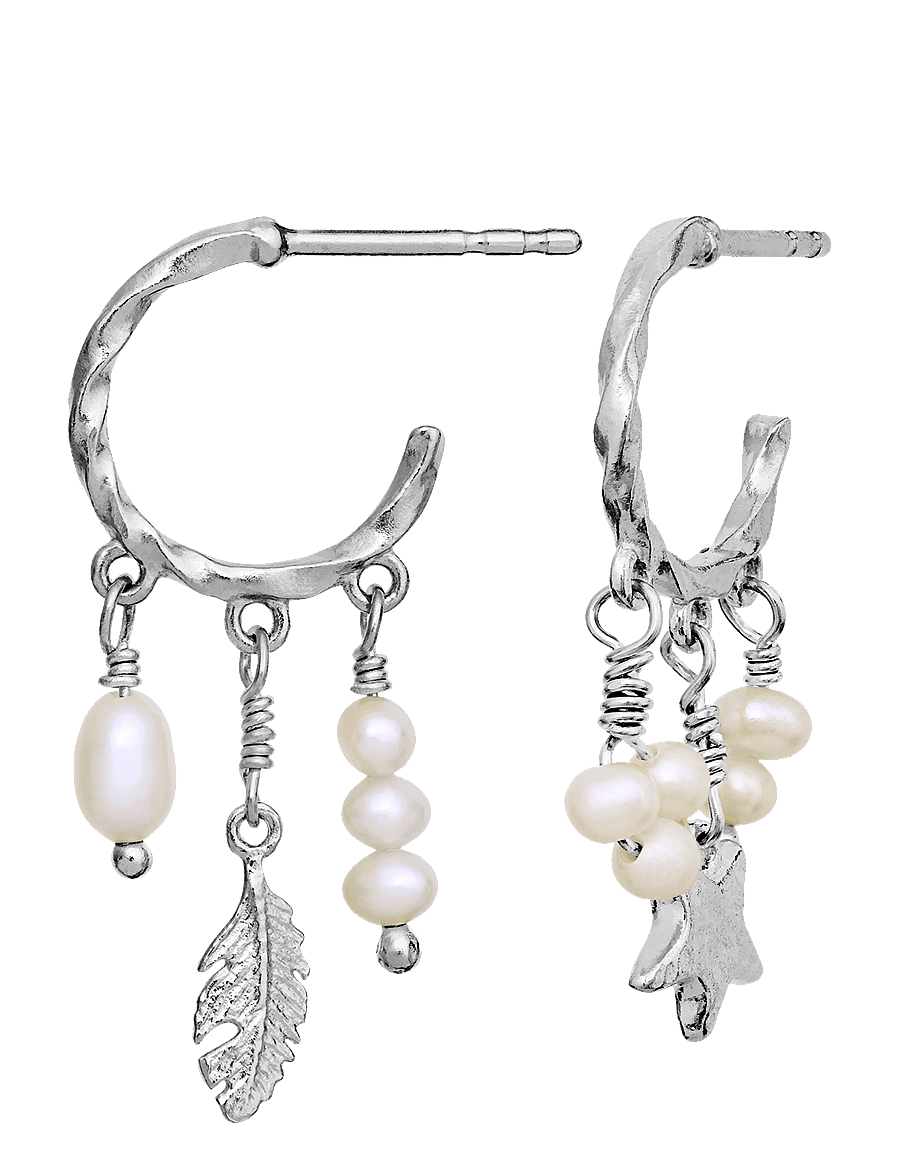 Maanesten - Susu Earrings - kolczyki z pereł - silver - 1
