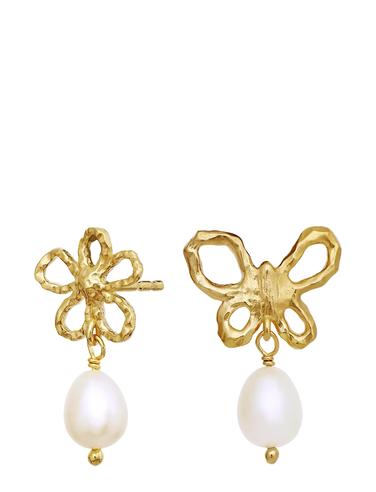 Maanesten - Tonia Earrings - perlų auskarai - gold - 1