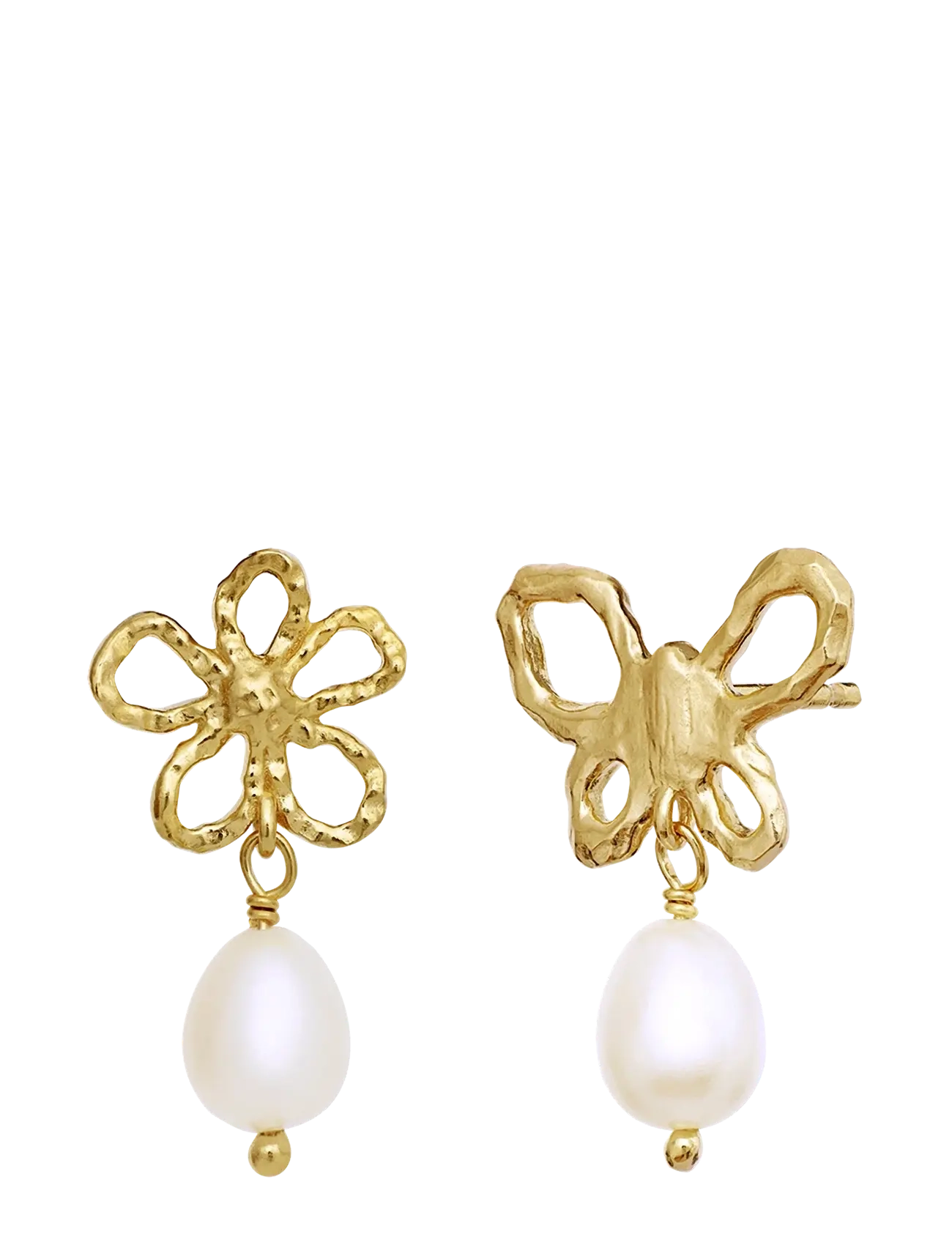 Maanesten - Tonia Earrings - perlų auskarai - gold - 2
