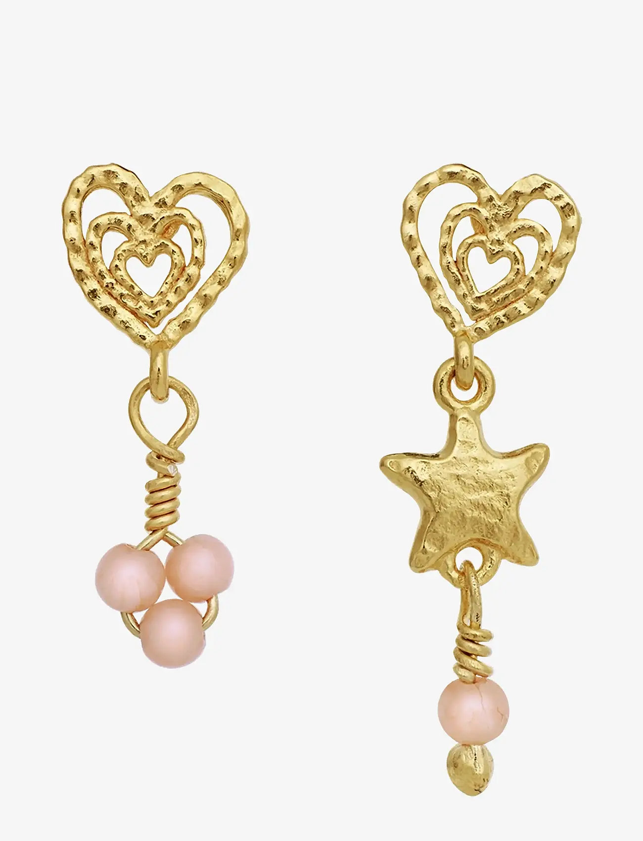 Maanesten - Vibe Earrings - pendant earrings - gold - 0