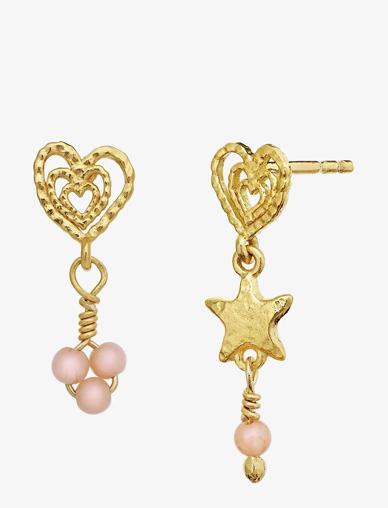 Maanesten - Vibe Earrings - pendant earrings - gold - 2