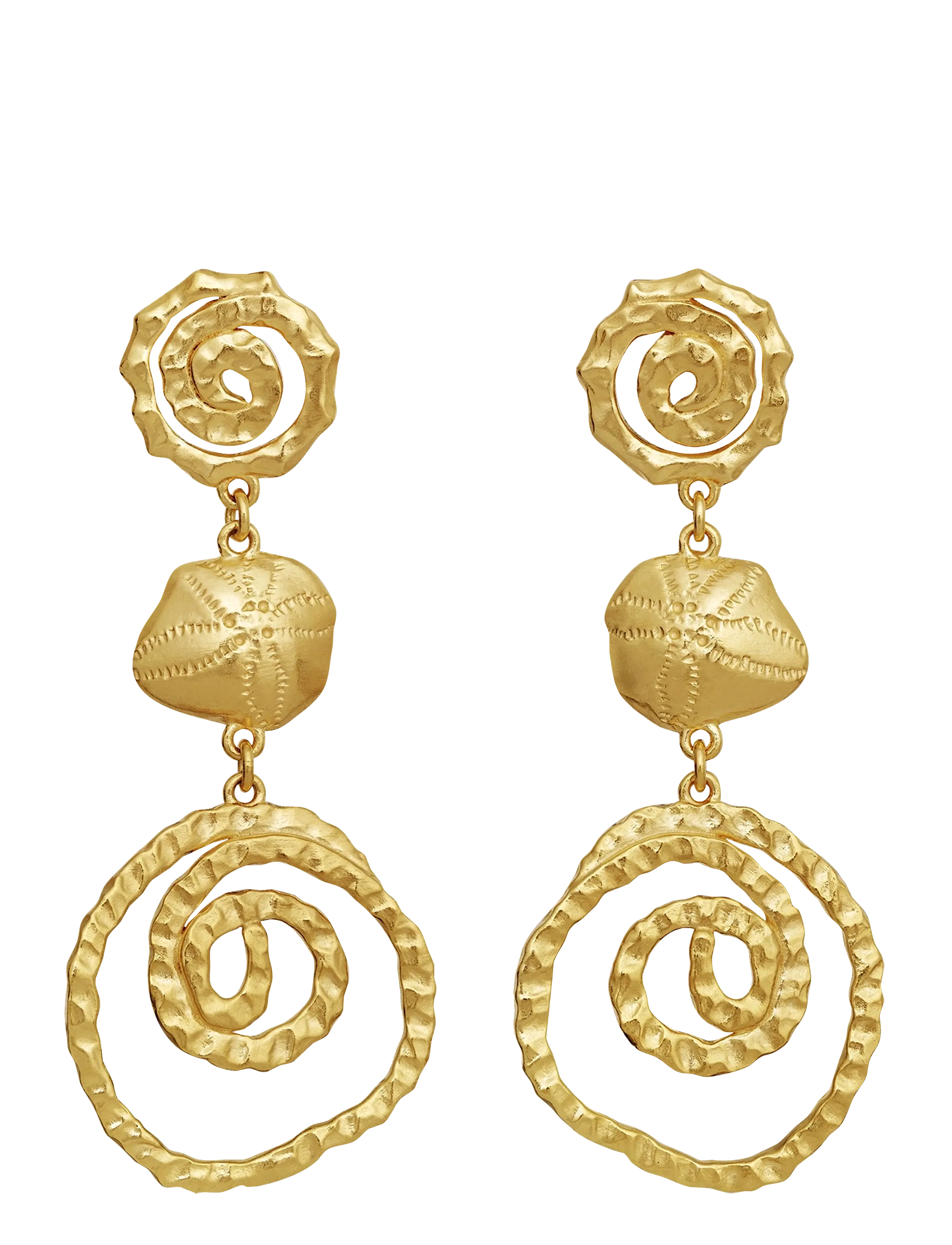 Maanesten Zalina Earrings - Echtschmuck - GOLD / gold
