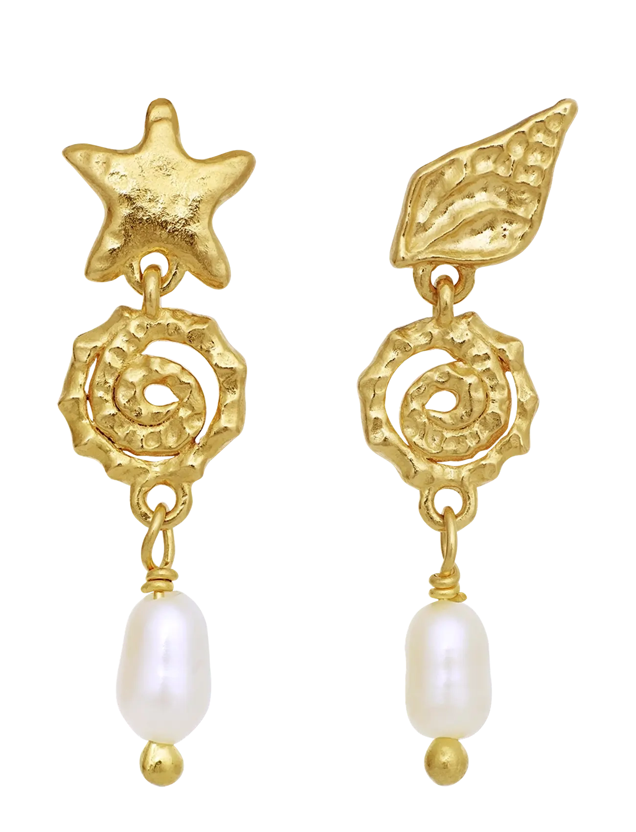 Maanesten Zumi Earrings - Kampagne - GOLD / gold