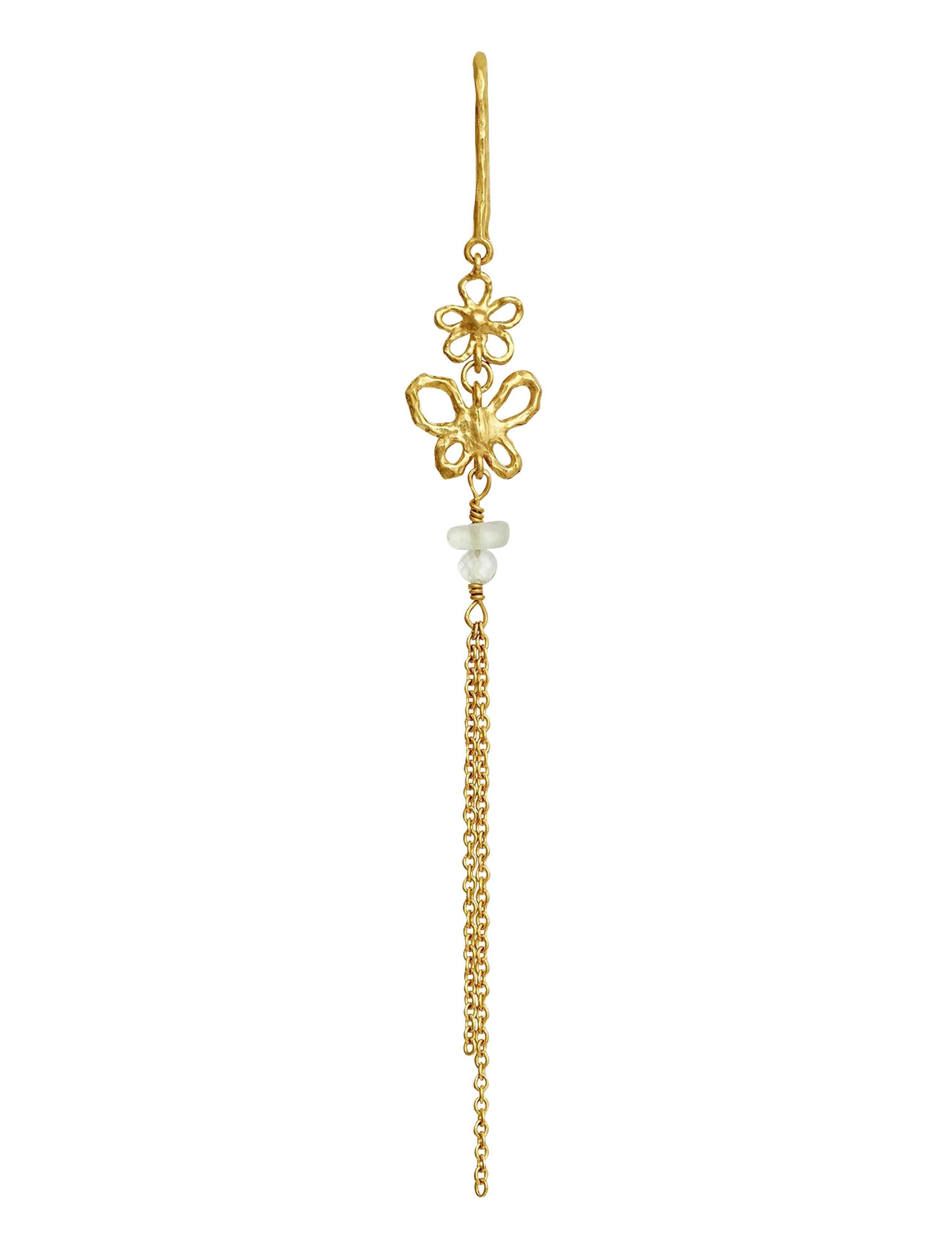 Maanesten Livia Earrings, One Size 8, Gold - Pendants Frauen