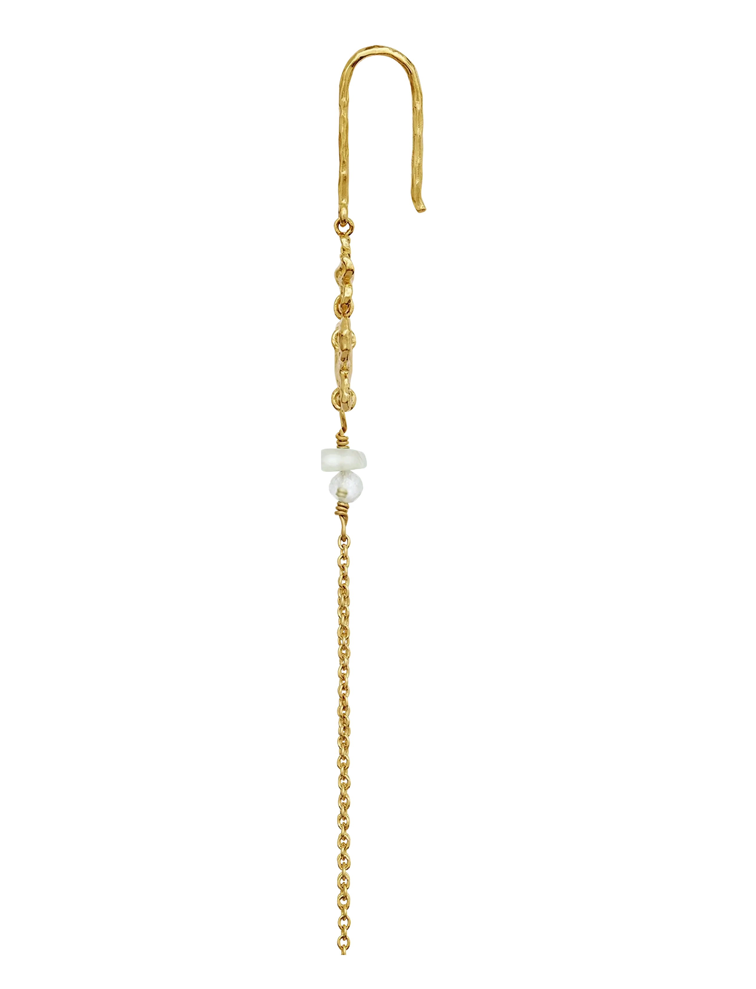 Maanesten - Livia Earrings - pendant earrings - gold - 1