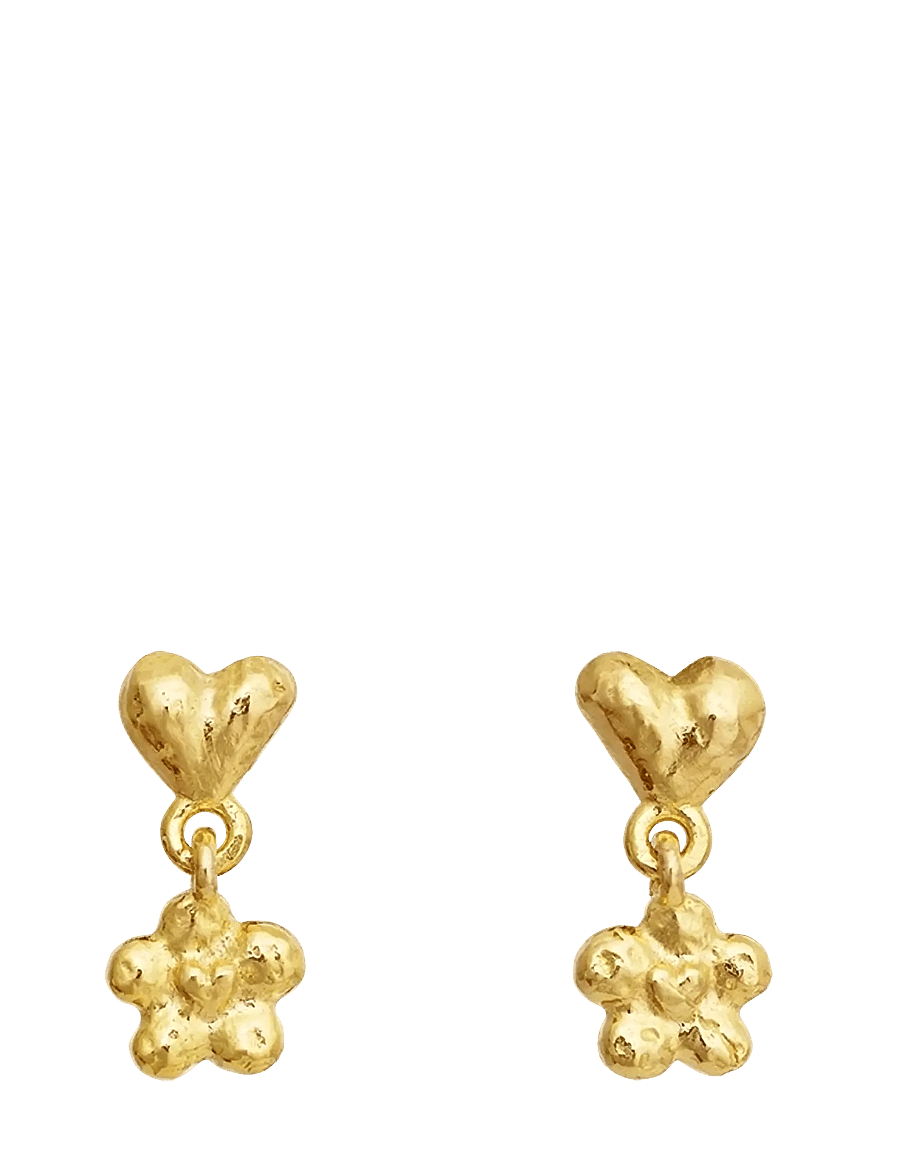 Maanesten - Florantina Earrings - hängande örhängen - gold - 1