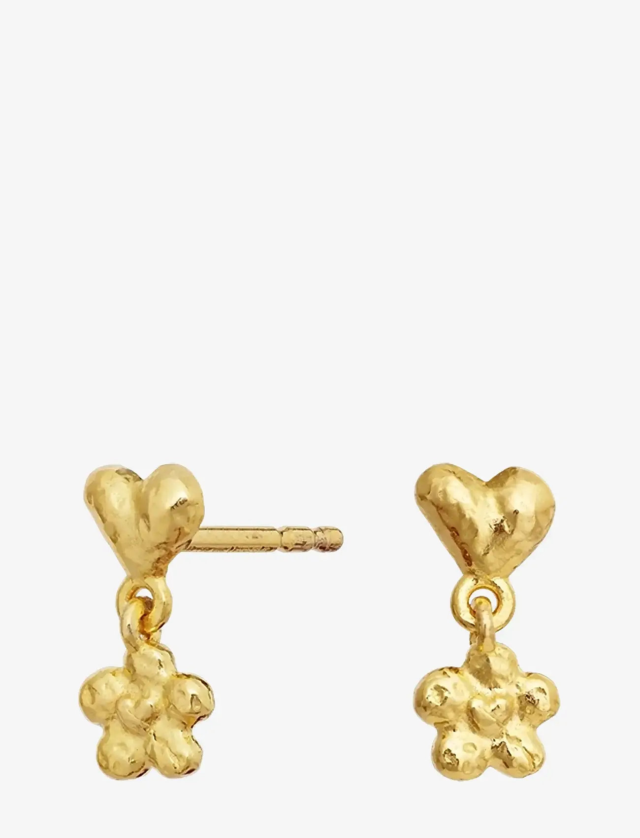 Maanesten - Florantina Earrings - Øreringe med vedhæng - gold - 2