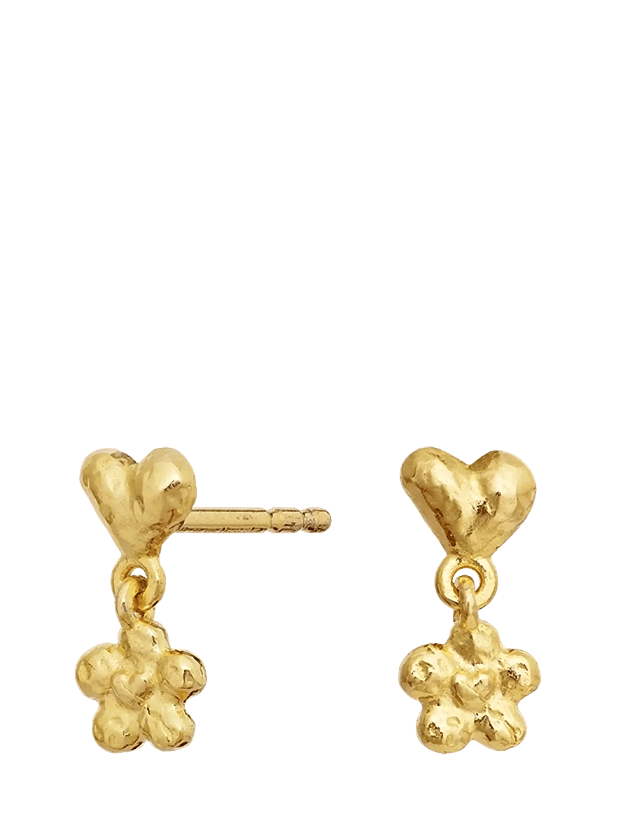 Maanesten - Florantina Earrings - hängande örhängen - gold - 2