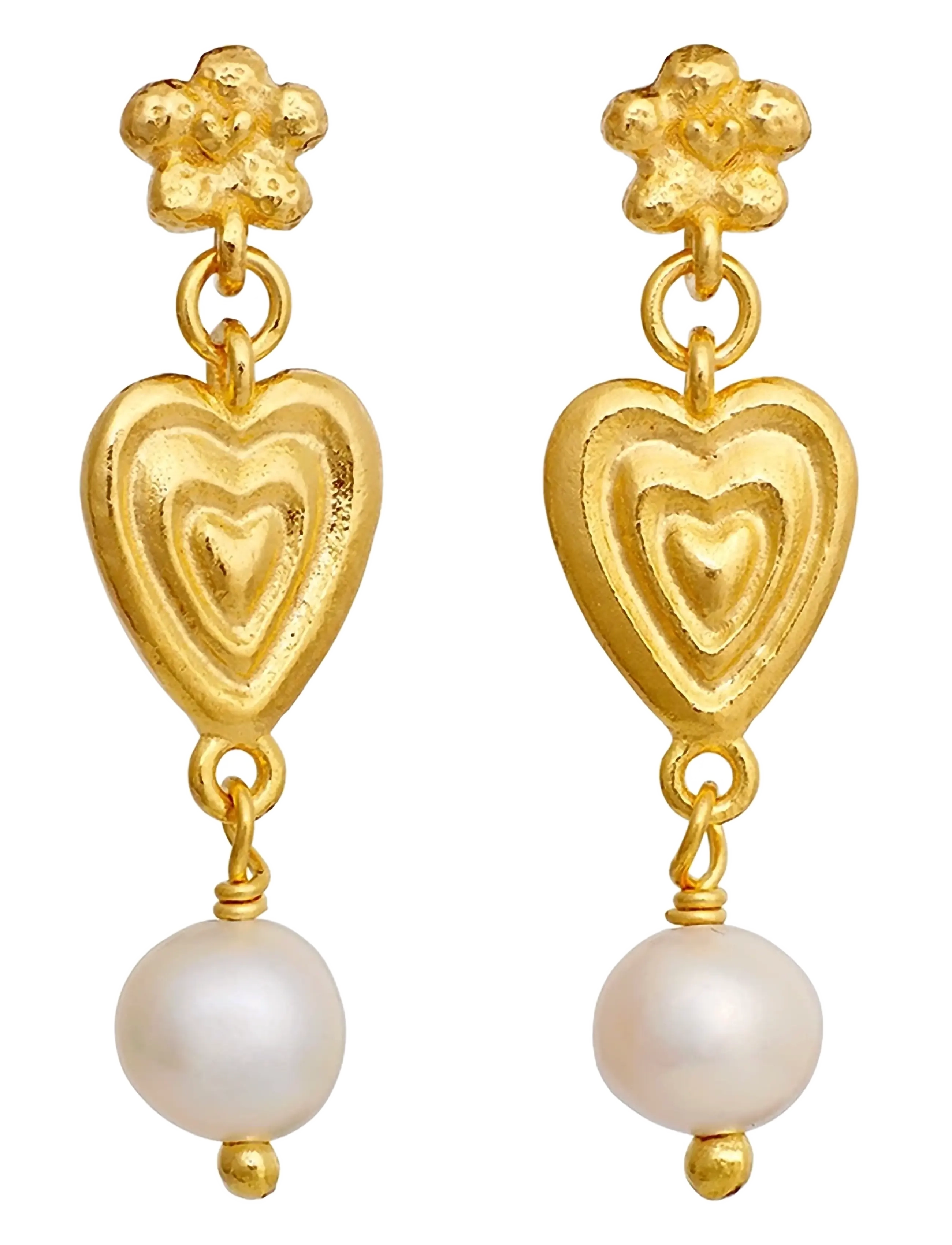 Maanesten Margot Earrings, One Size, Gold, Øreringe > Øreringe Med Vedhæng, Dame