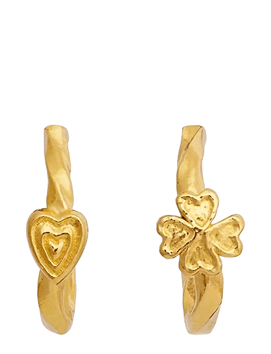Maanesten - Loretta Earrings - rõngad - gold - 0