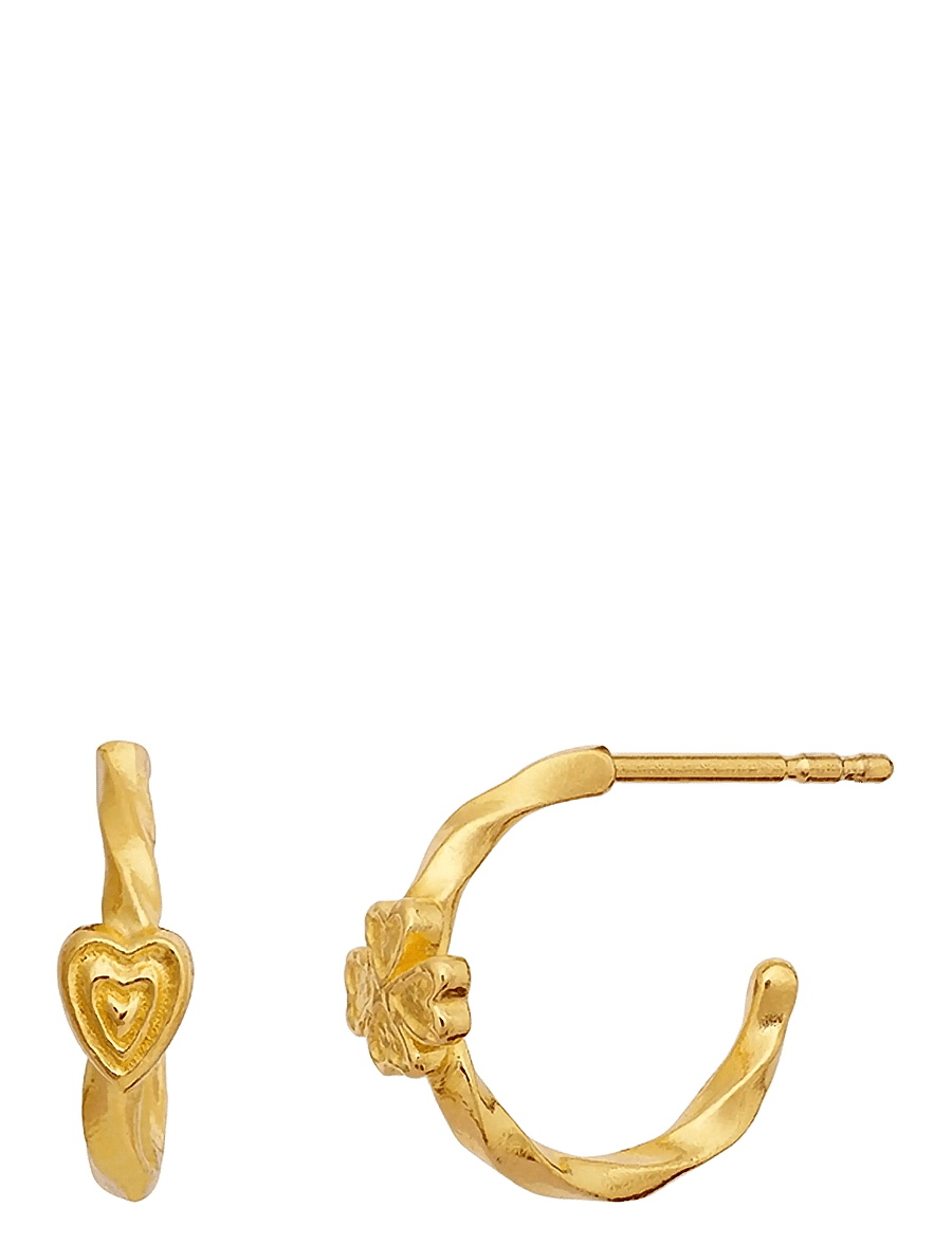 Maanesten - Loretta Earrings - rõngad - gold - 2