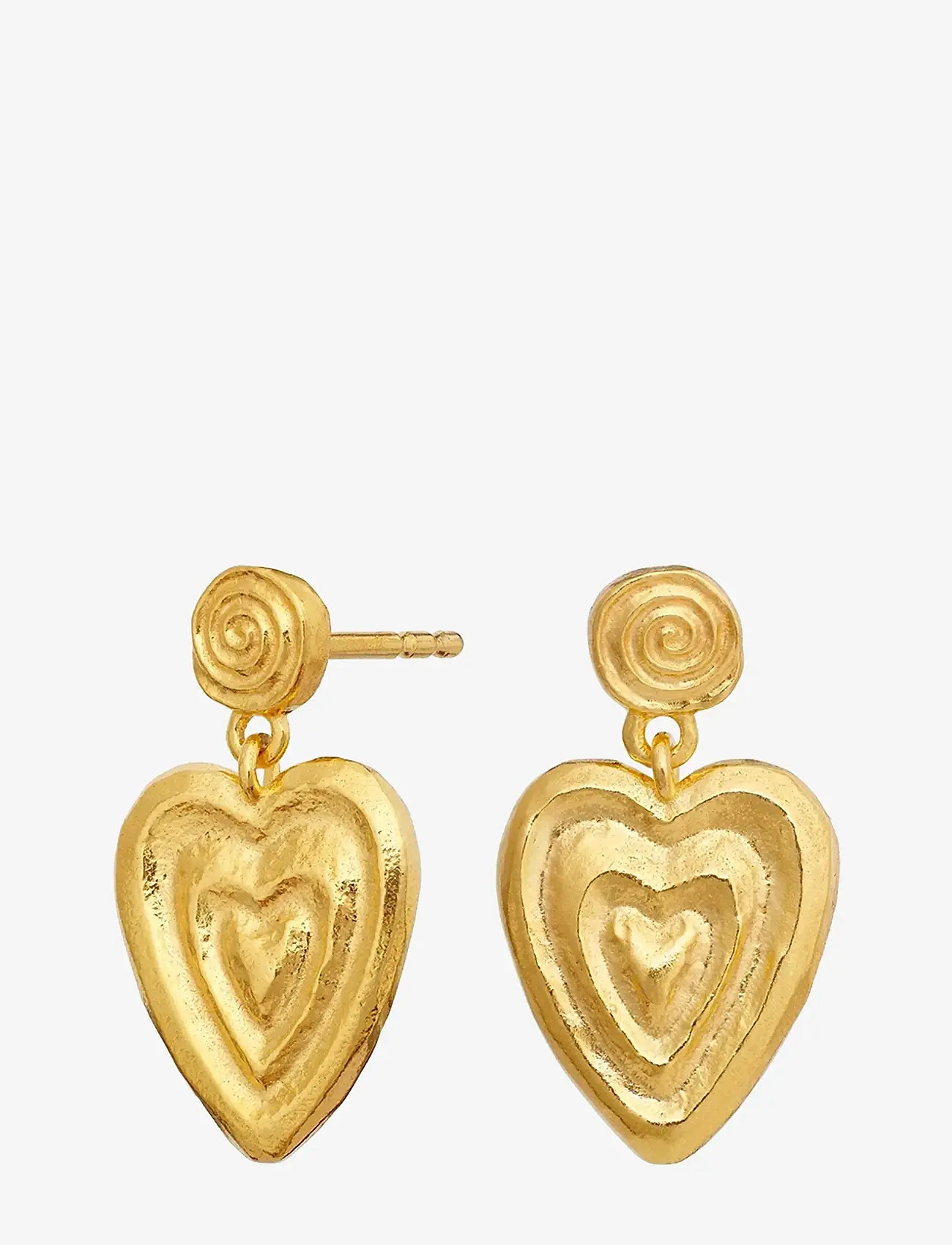 Maanesten - Helga Earrings - hängande örhängen - gold - 1