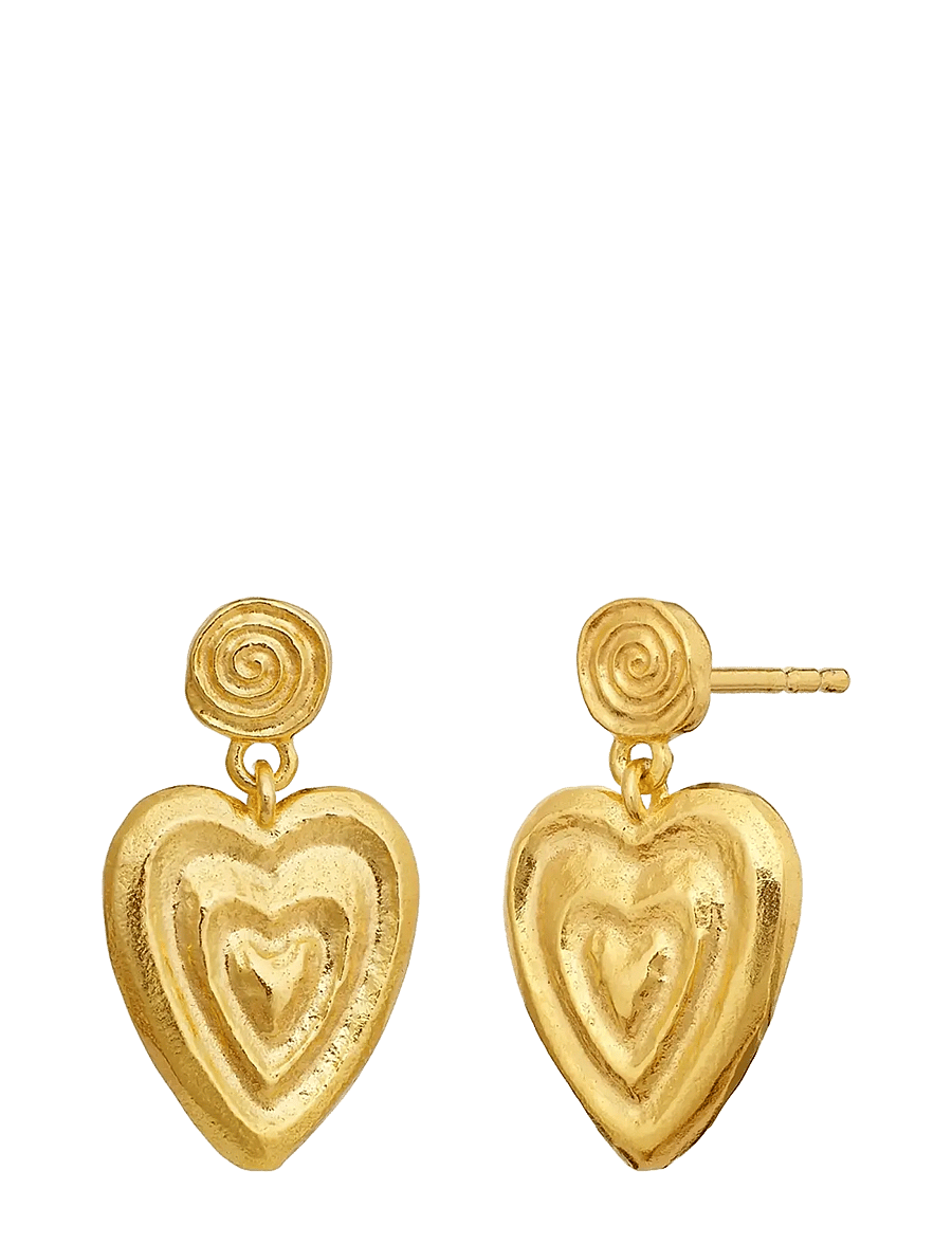 Maanesten - Helga Earrings - rippuvad kõrvarõngad - gold - 2
