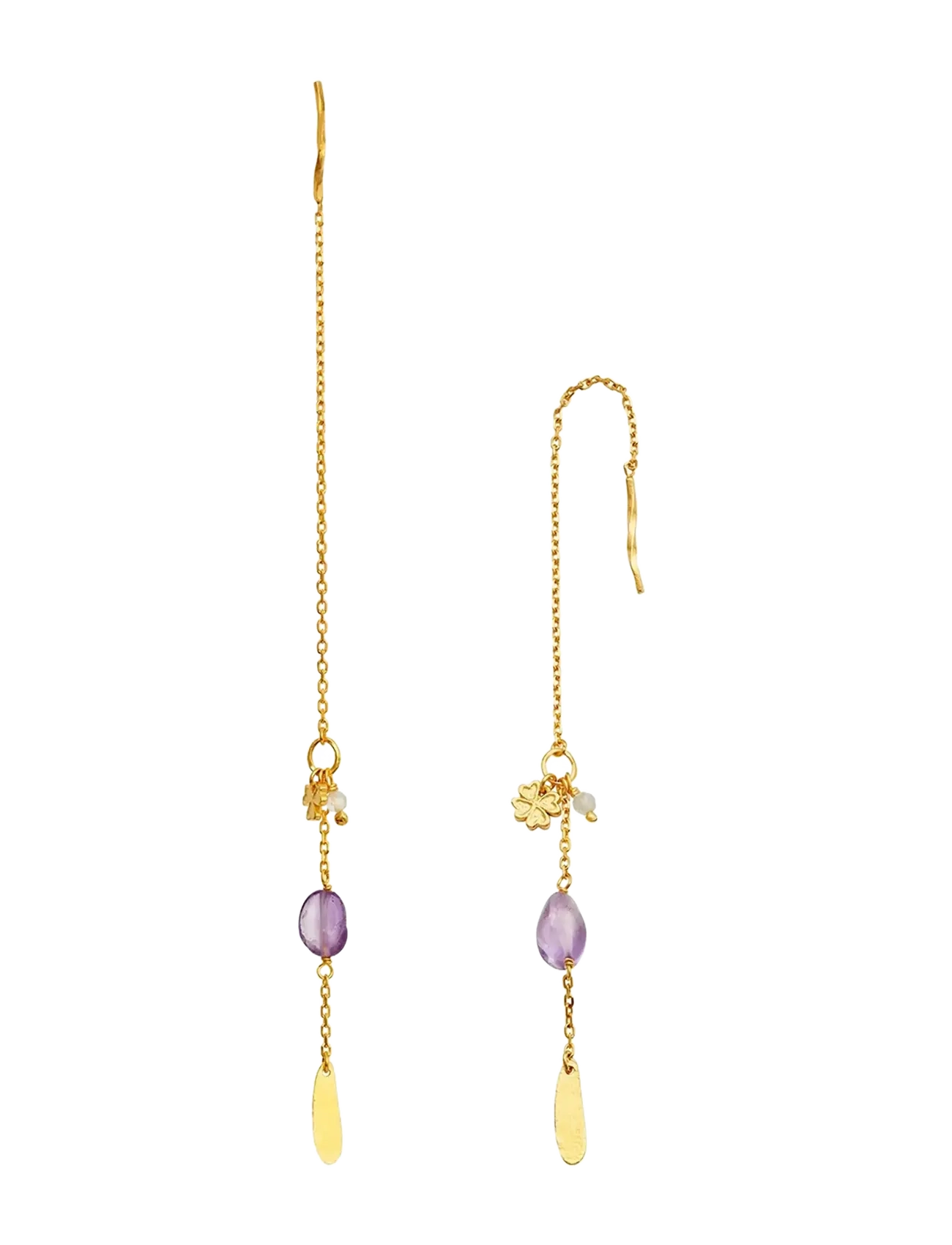 Maanesten - Emmeline Earrings - oorhangers - gold - 2