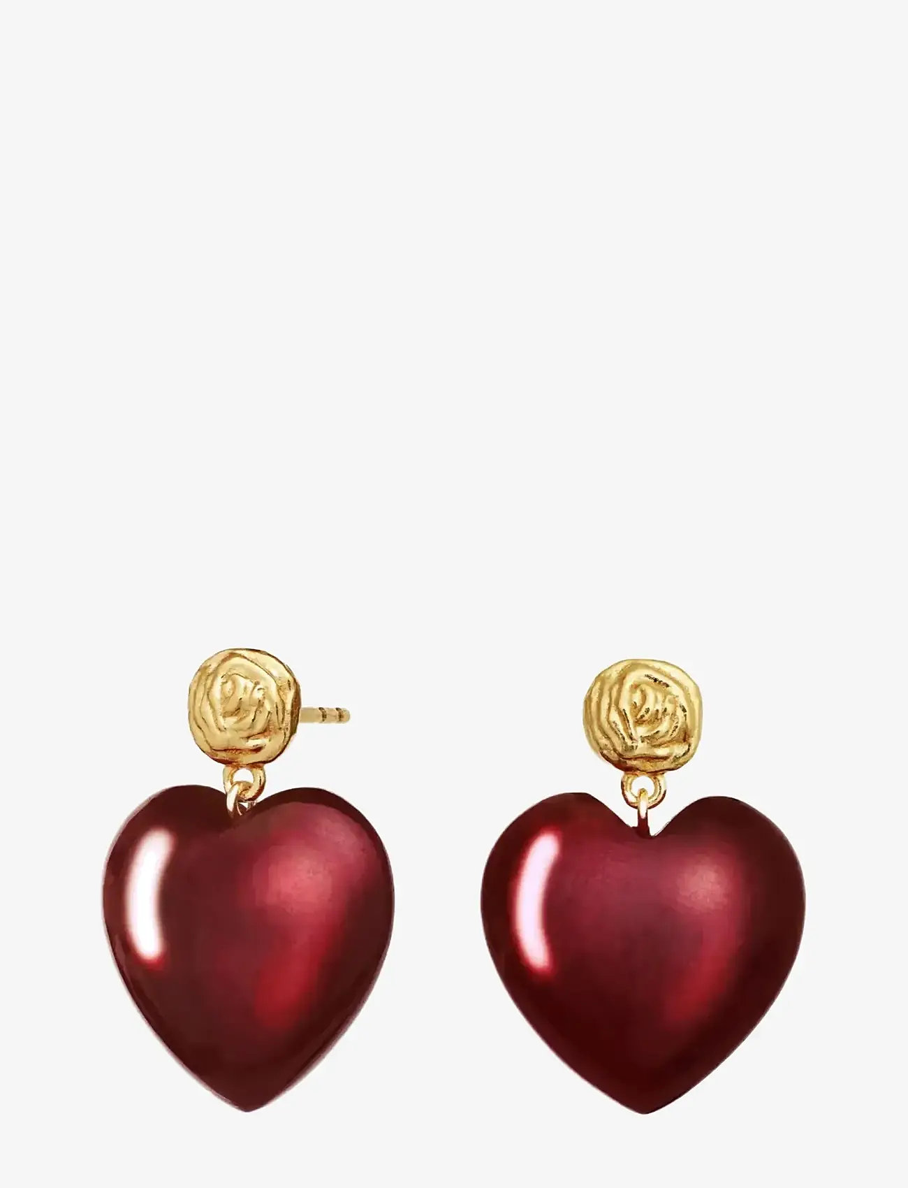 Maanesten - Rubina Heart Earrings - ohrhänger - 1015 - 2