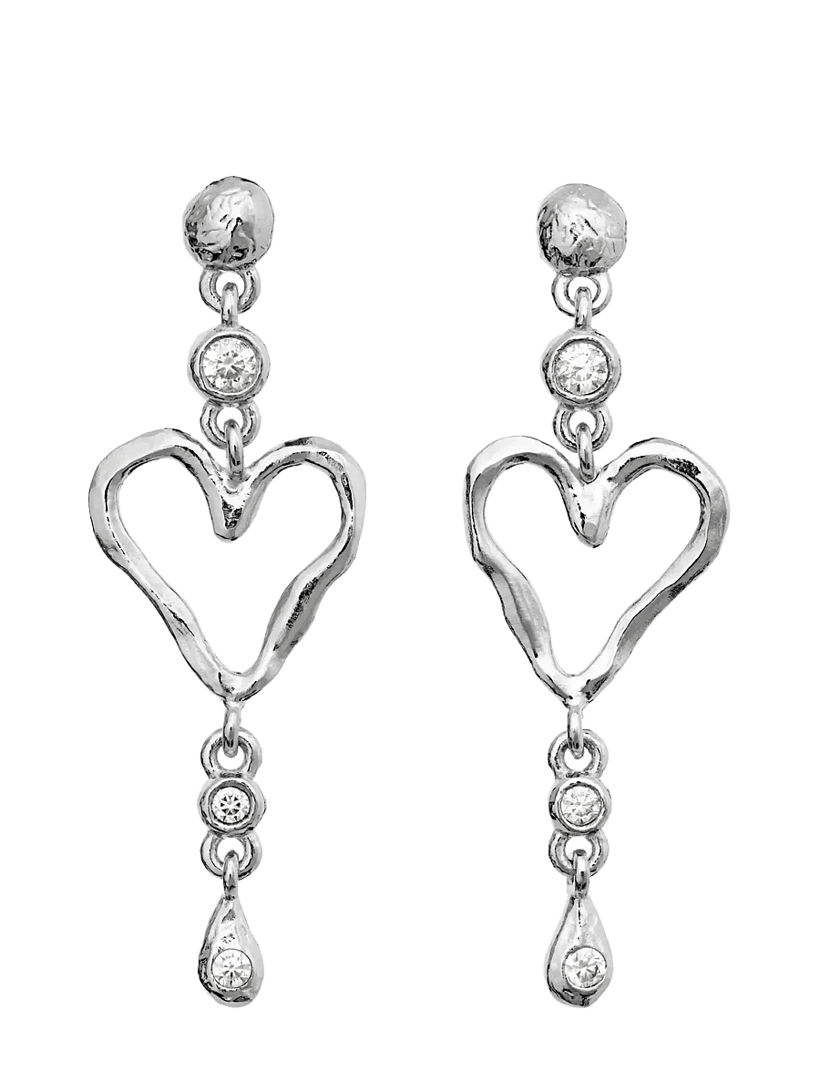 Maanesten - Sabi Twinkle Earrings - silver - 0