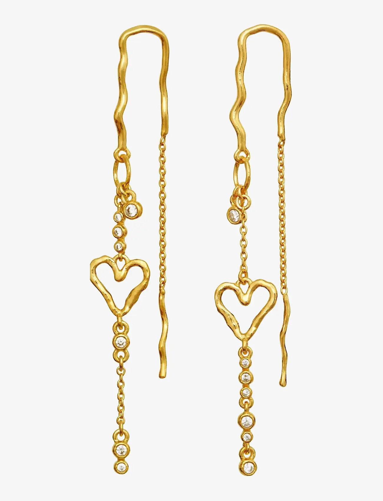 Maanesten - Eliori Twinkle Earrings - oorhangers - gold - 1