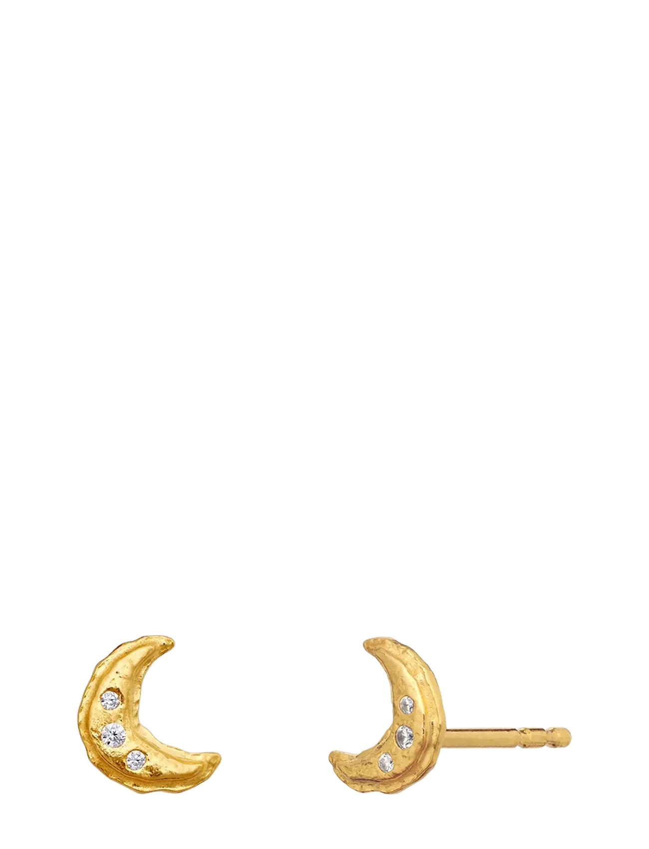 Maanesten - Lunia Earrings - Ørestikker - gold - 2