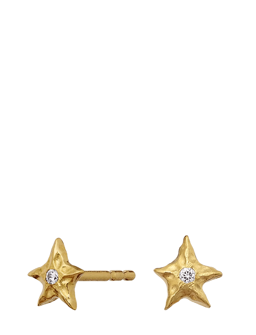 Maanesten - Olivia Earrings - Ørestikker - gold - 1