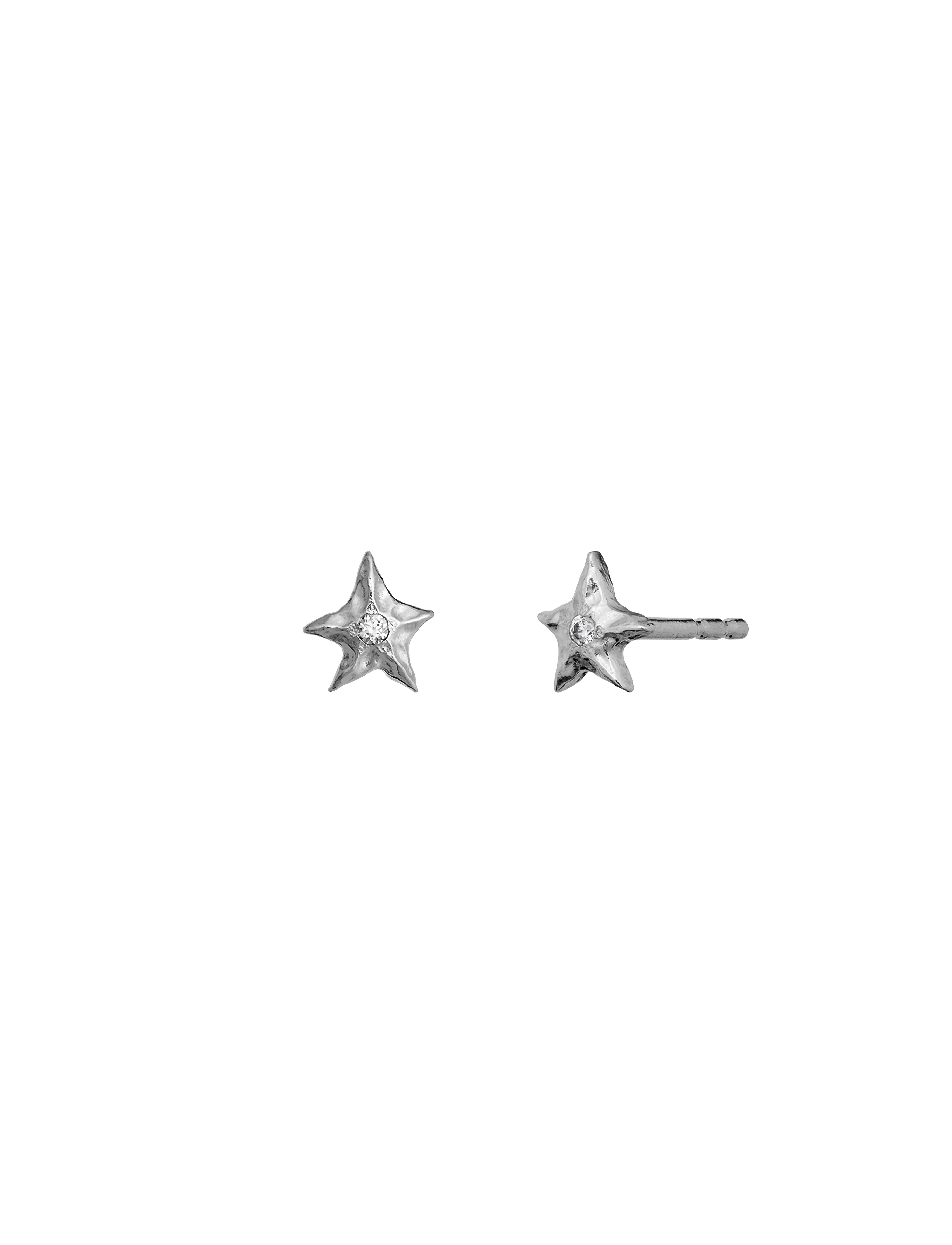 Maanesten - Olivia Earrings - Ørestikker - silver - 2