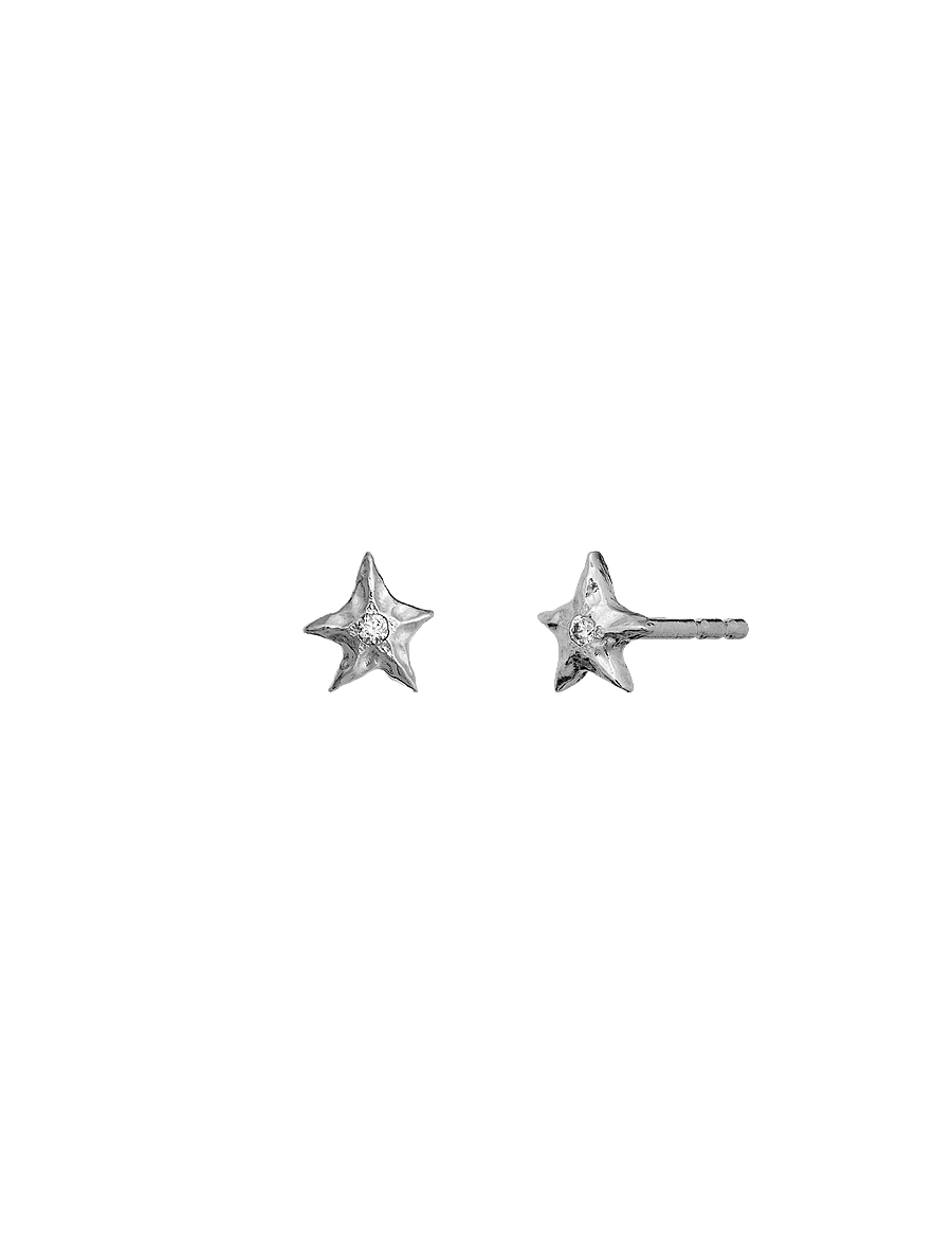Maanesten - Olivia Earrings - Ørestikker - silver - 2