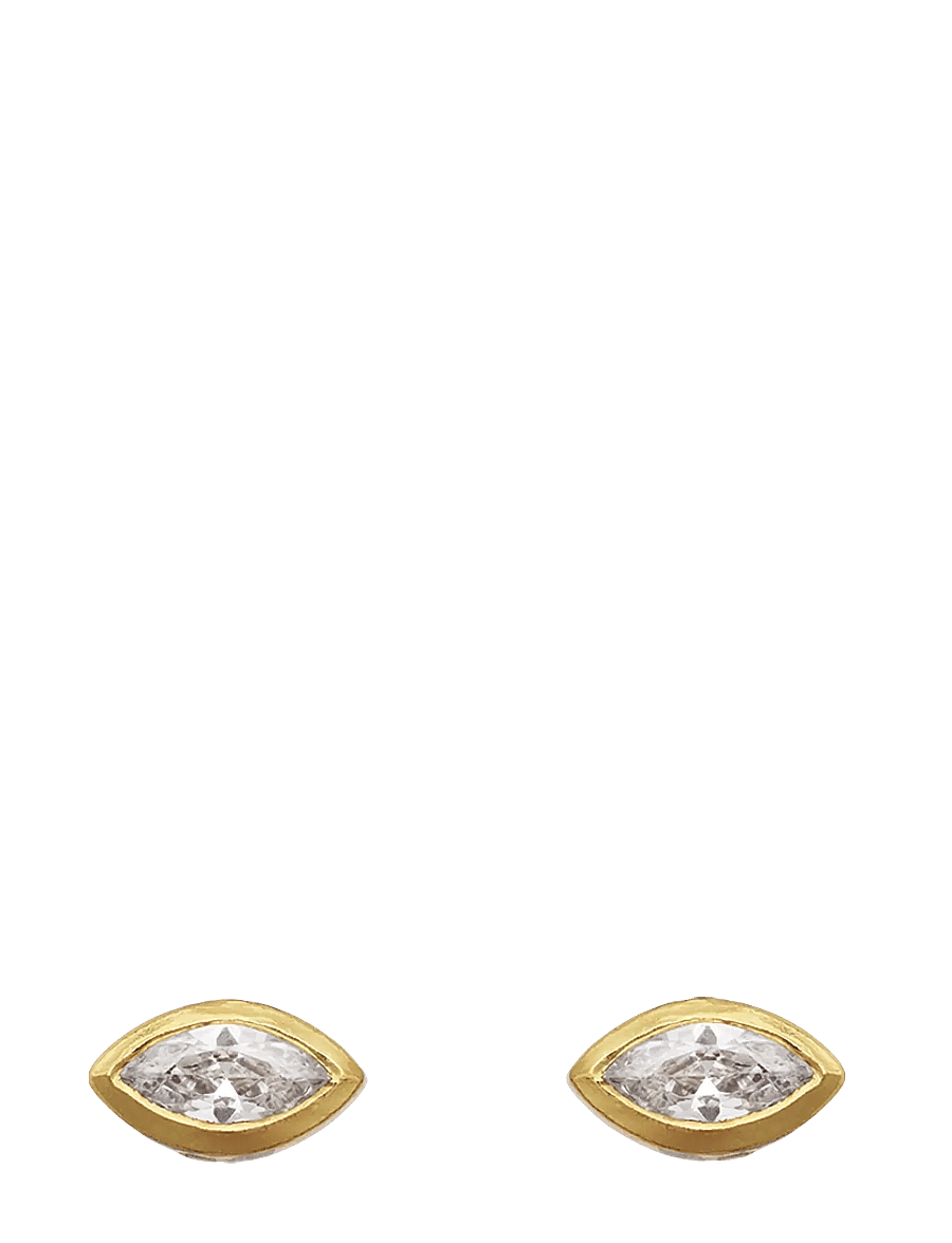 Maanesten - Ea Earrings - Ørestikker - gold - 0